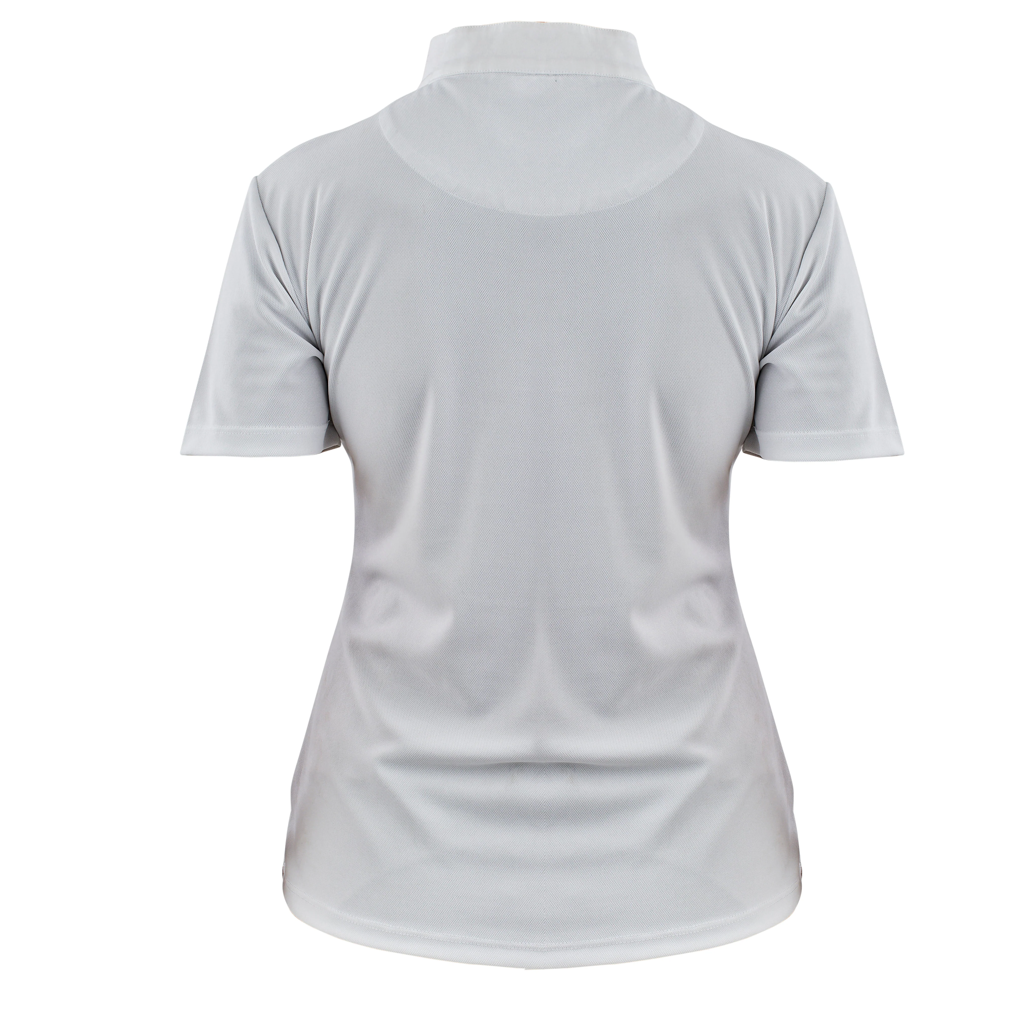 Shires Aubrion Short Sleeve Ladies Stock Shirt - Image 2