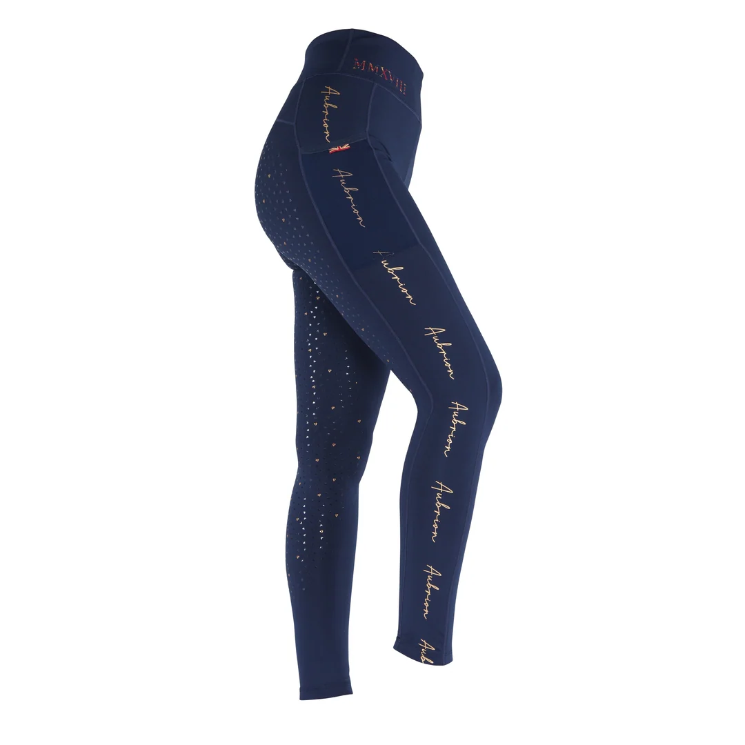 Shires Aubrion Team Riding Tights - Image 17