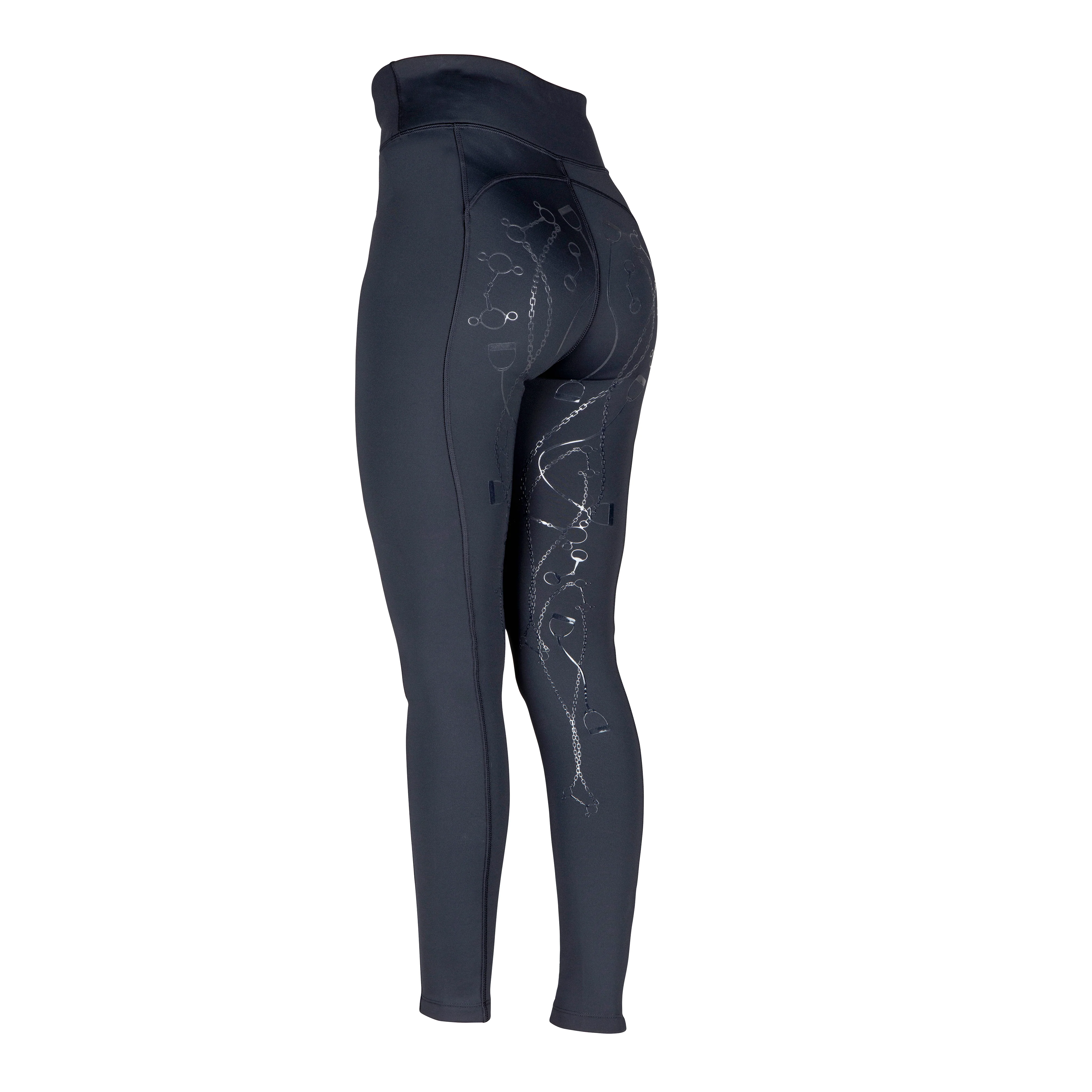 Shires Aubrion Team Winter Riding Tights - Image 4
