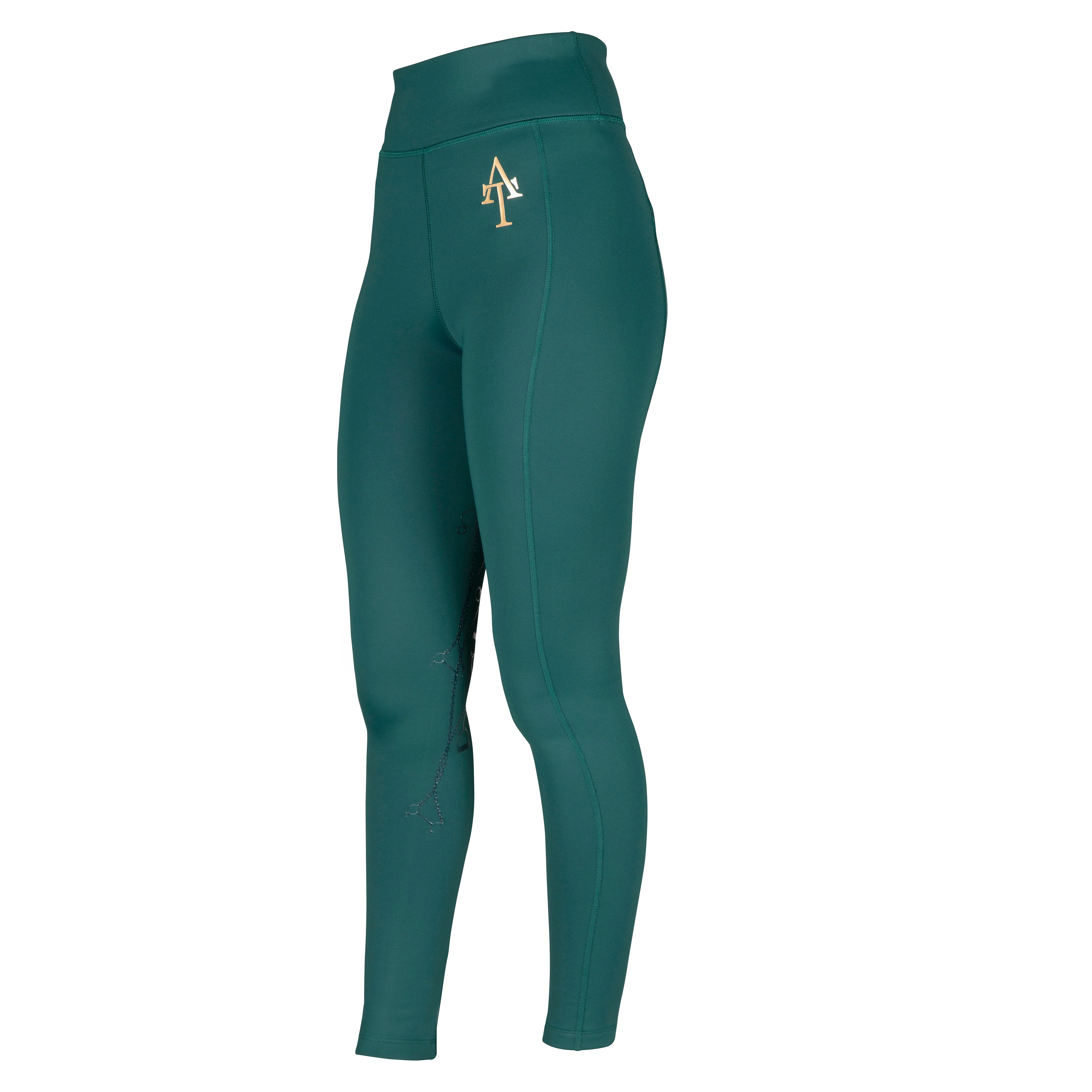 Shires Aubrion Team Winter Riding Tights - Image 8