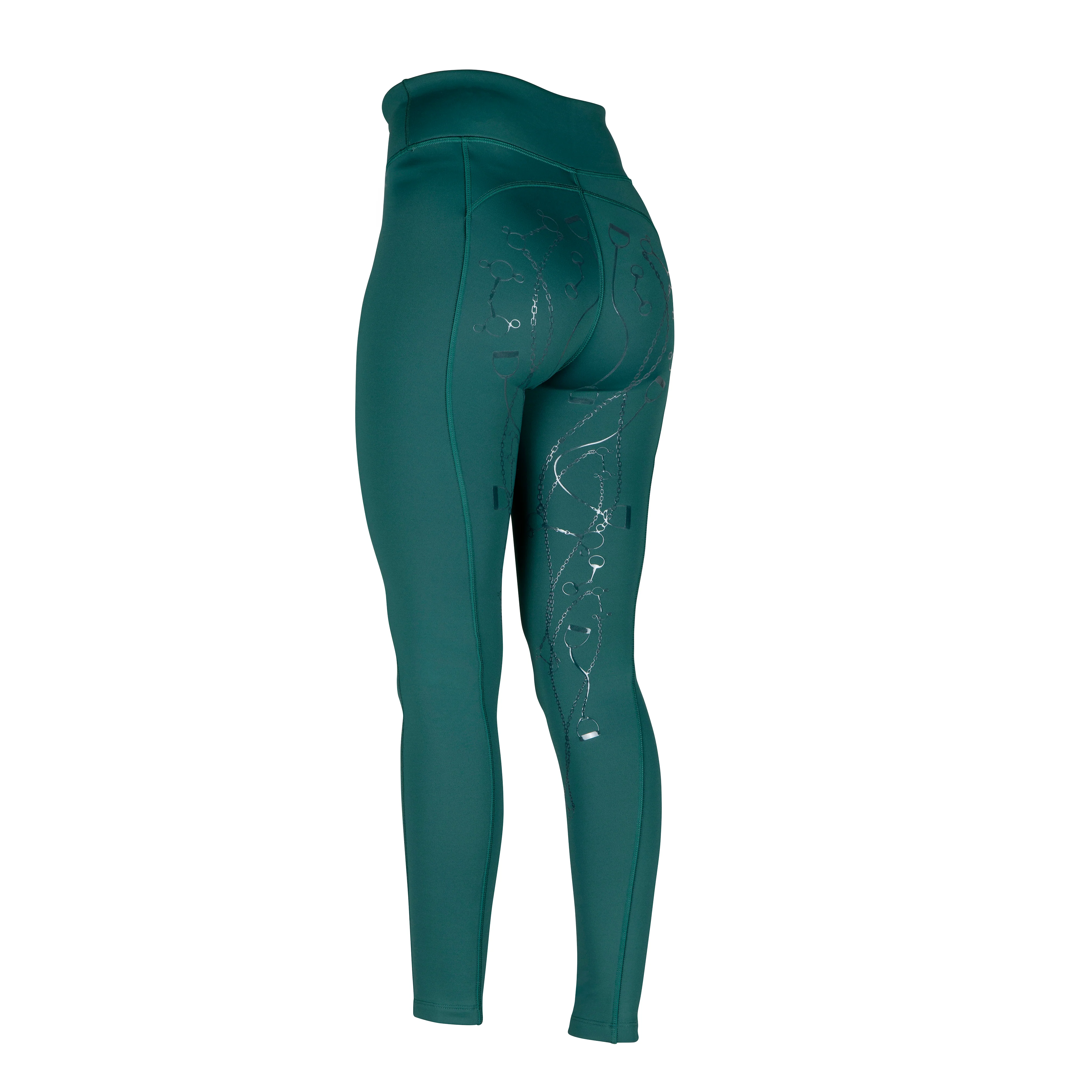 Shires Aubrion Team Winter Riding Tights - Image 9