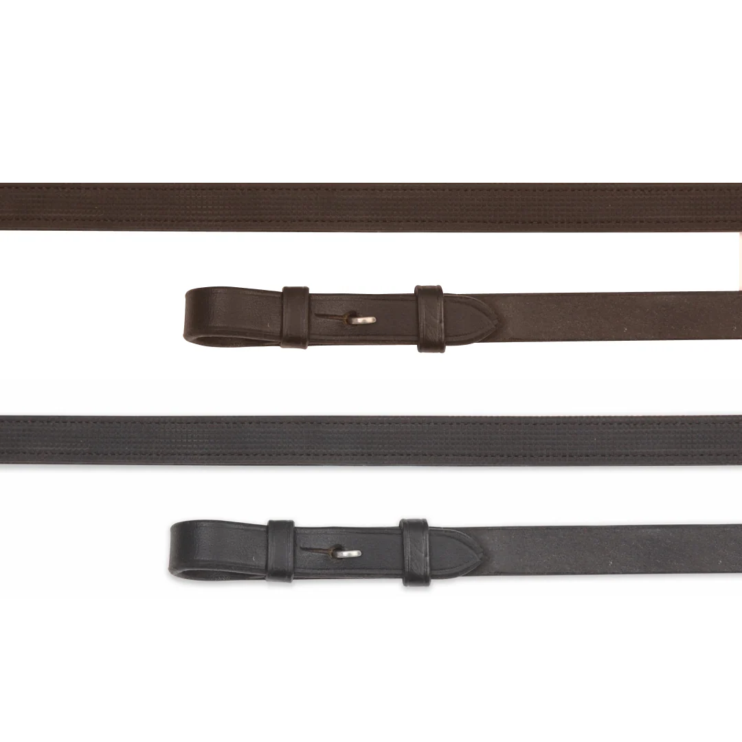 Shires Velociti GARA Leather Dressage Reins - Image 2