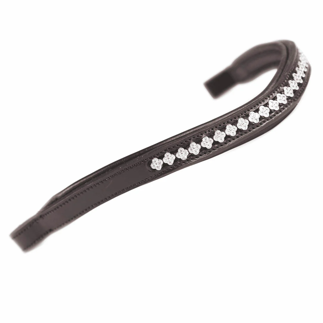 Shires Velociti GARA Floral Diamante Browband - Image 2