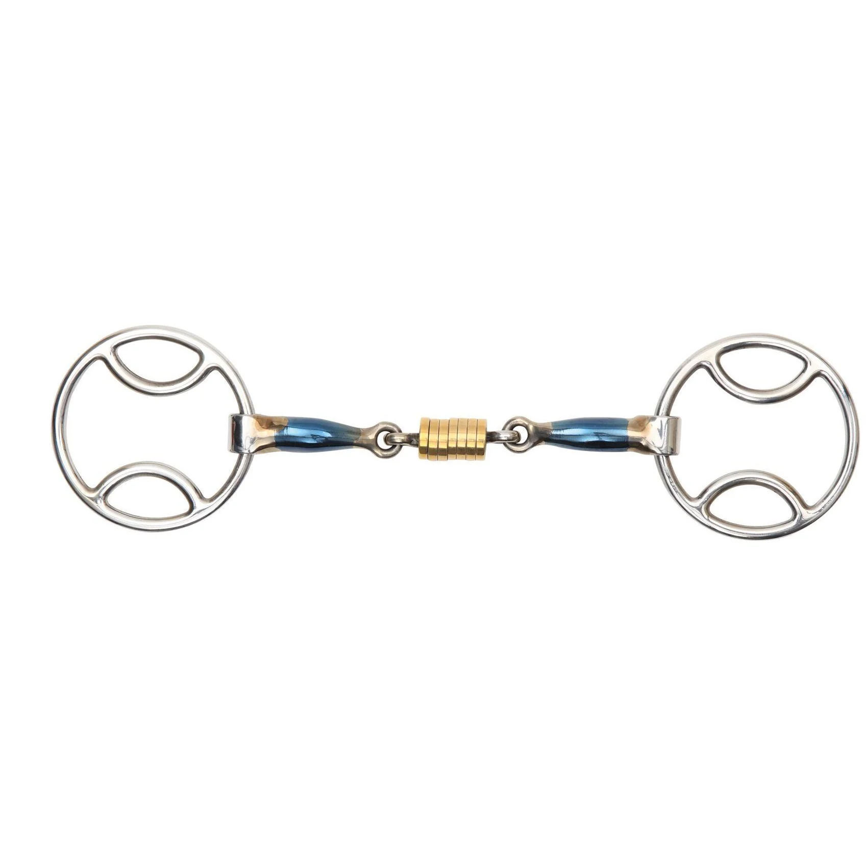 Shires Blue Sweet Iron Bevel With Roller Link