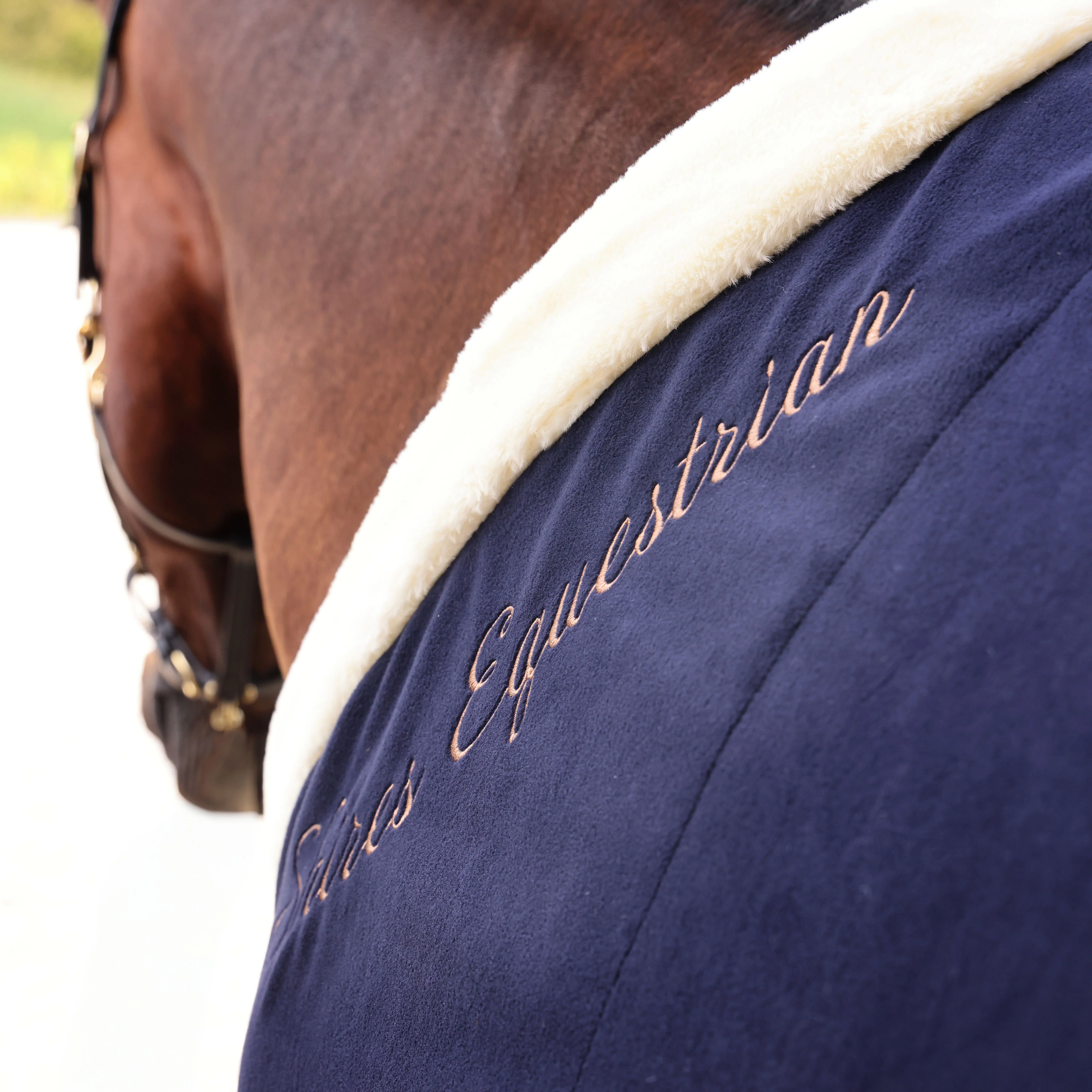 Shires Deluxe Fleece Rug - Image 3