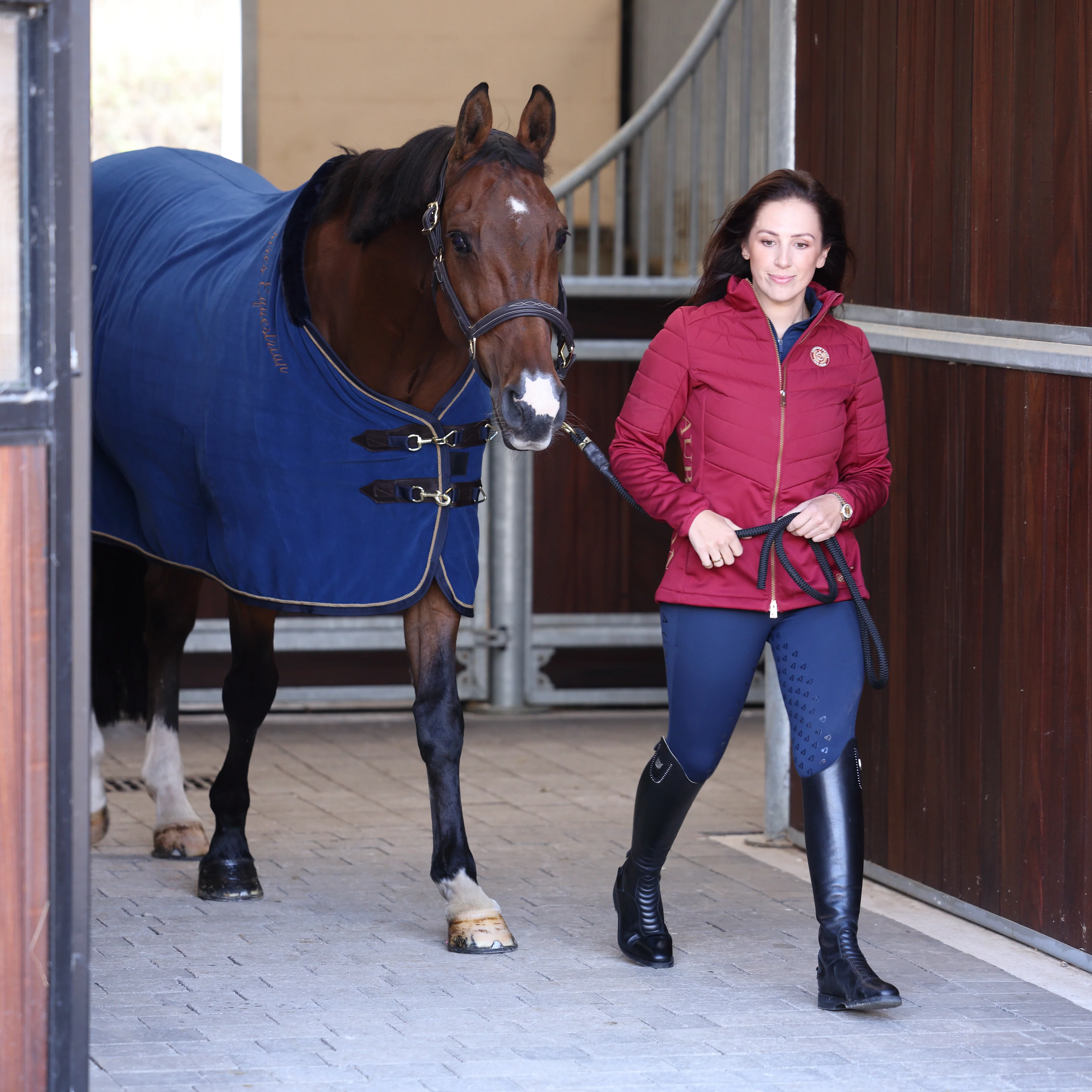 Shires Deluxe Fleece Show Rug - Image 12