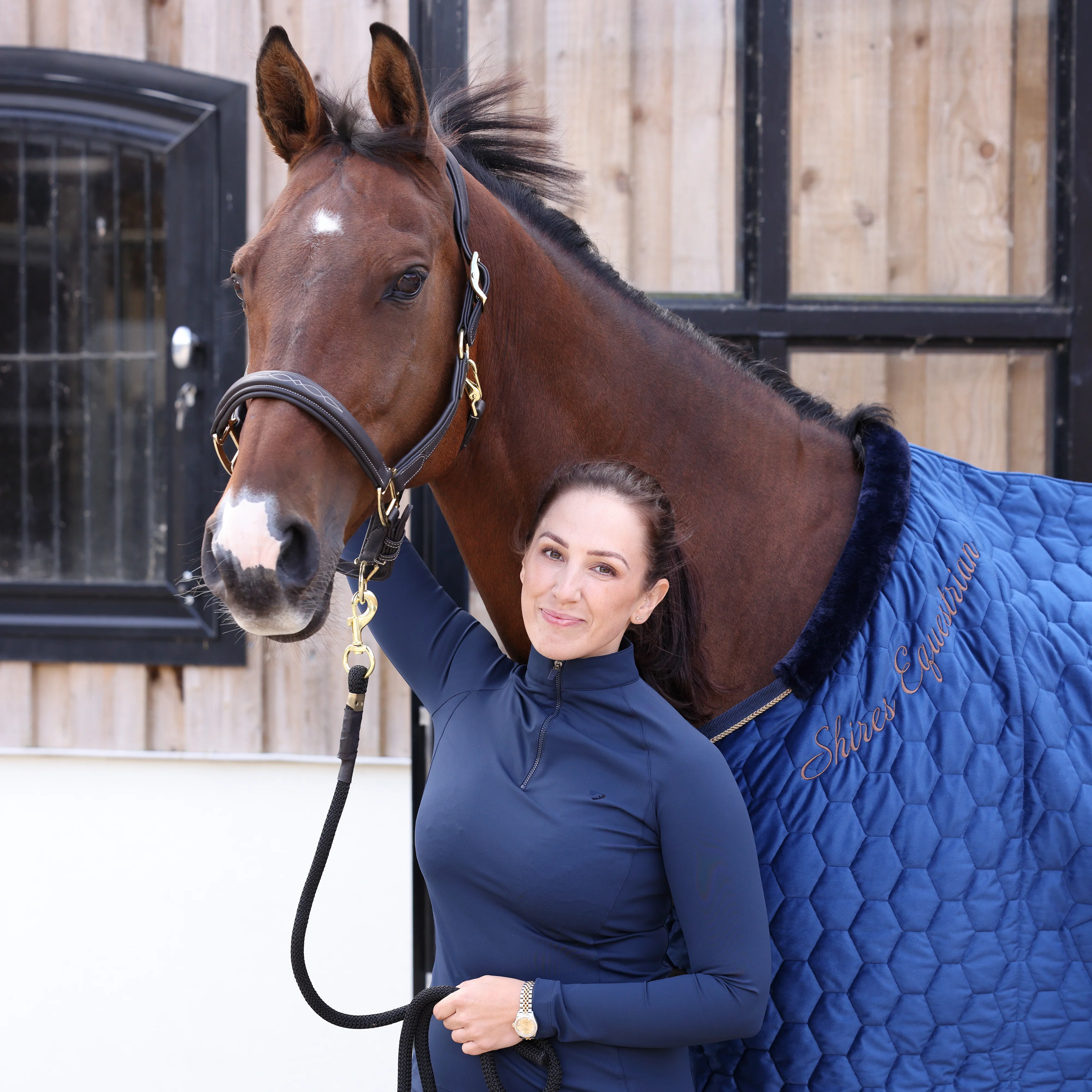 Shires Deluxe Quilted Show Rug - Image 10