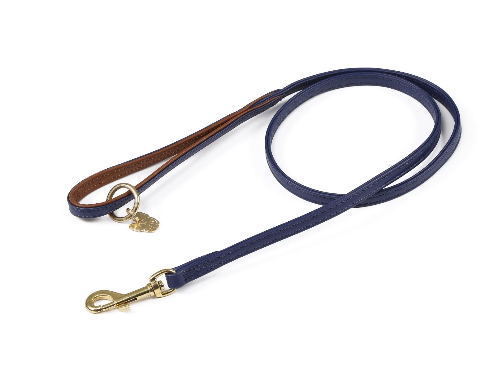Shires Digby & Fox Padded Leather Dog Lead - Image 5