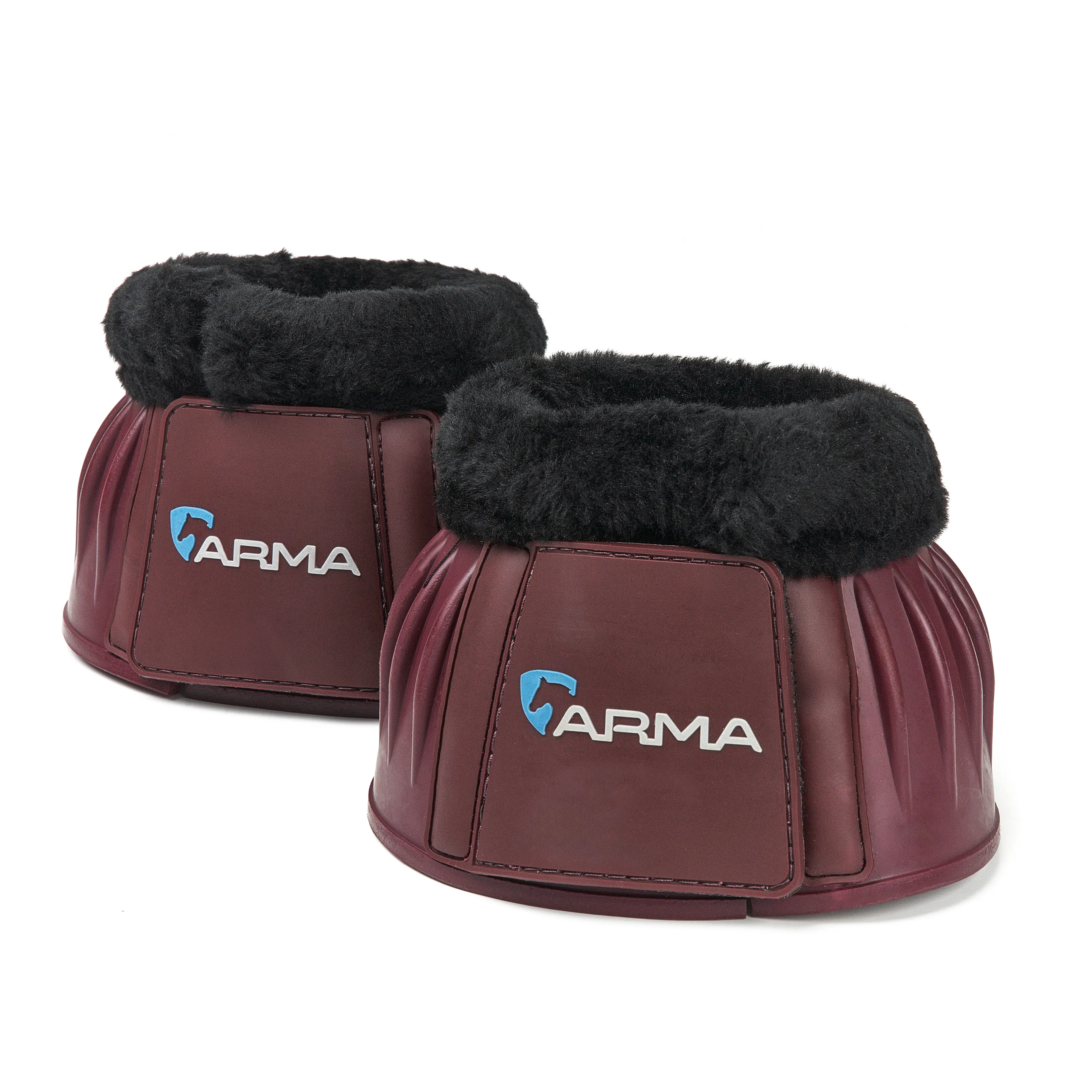 Shires ARMA Fleece Topped Over Reach Boots - Image 11