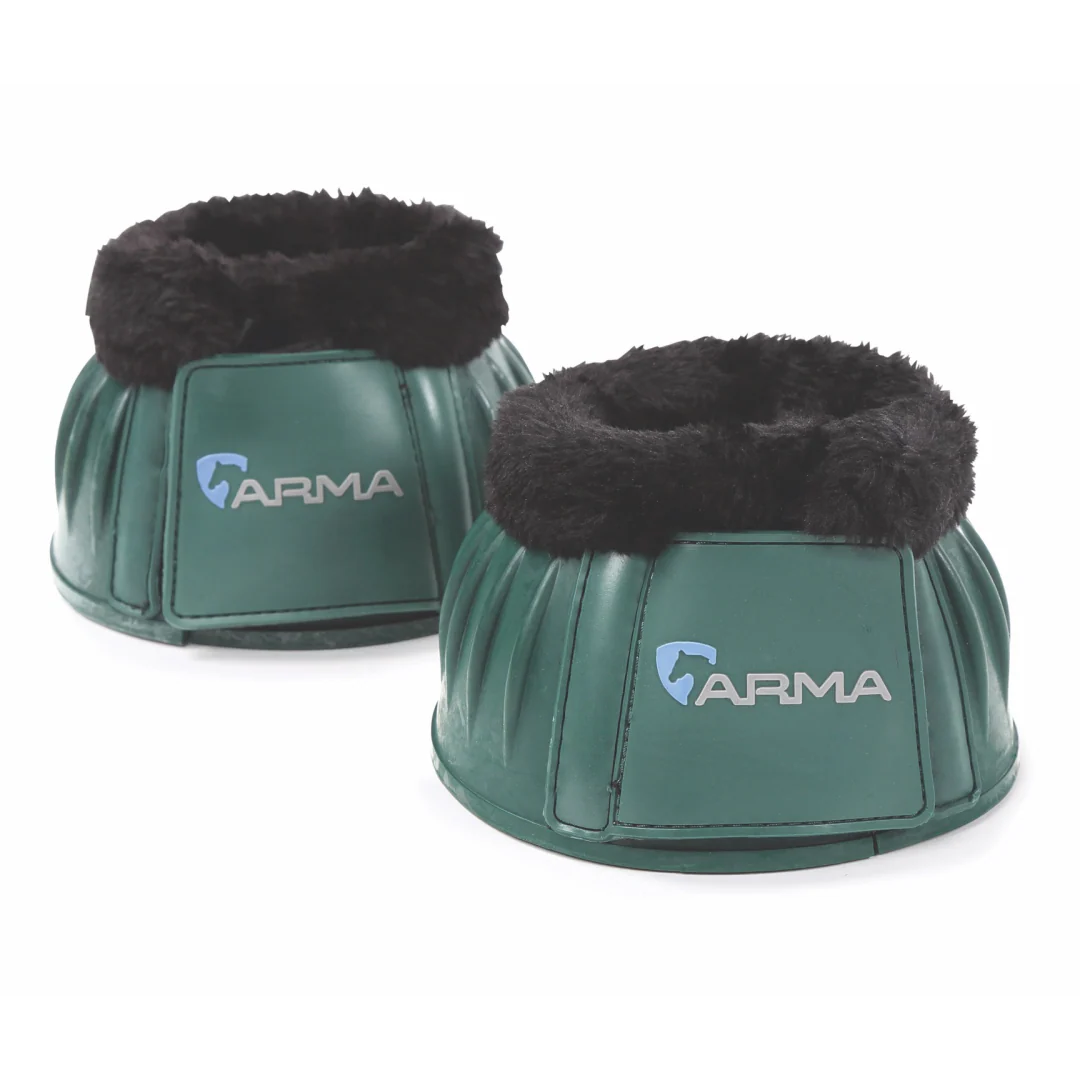 Shires ARMA Fleece Topped Over Reach Boots - Image 6