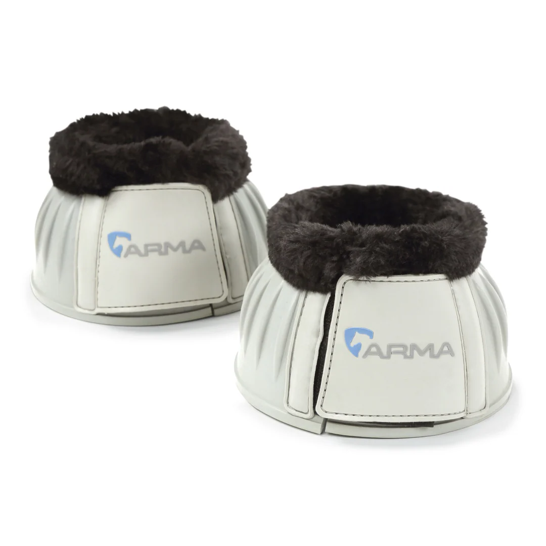Shires ARMA Fleece Topped Over Reach Boots - Image 7