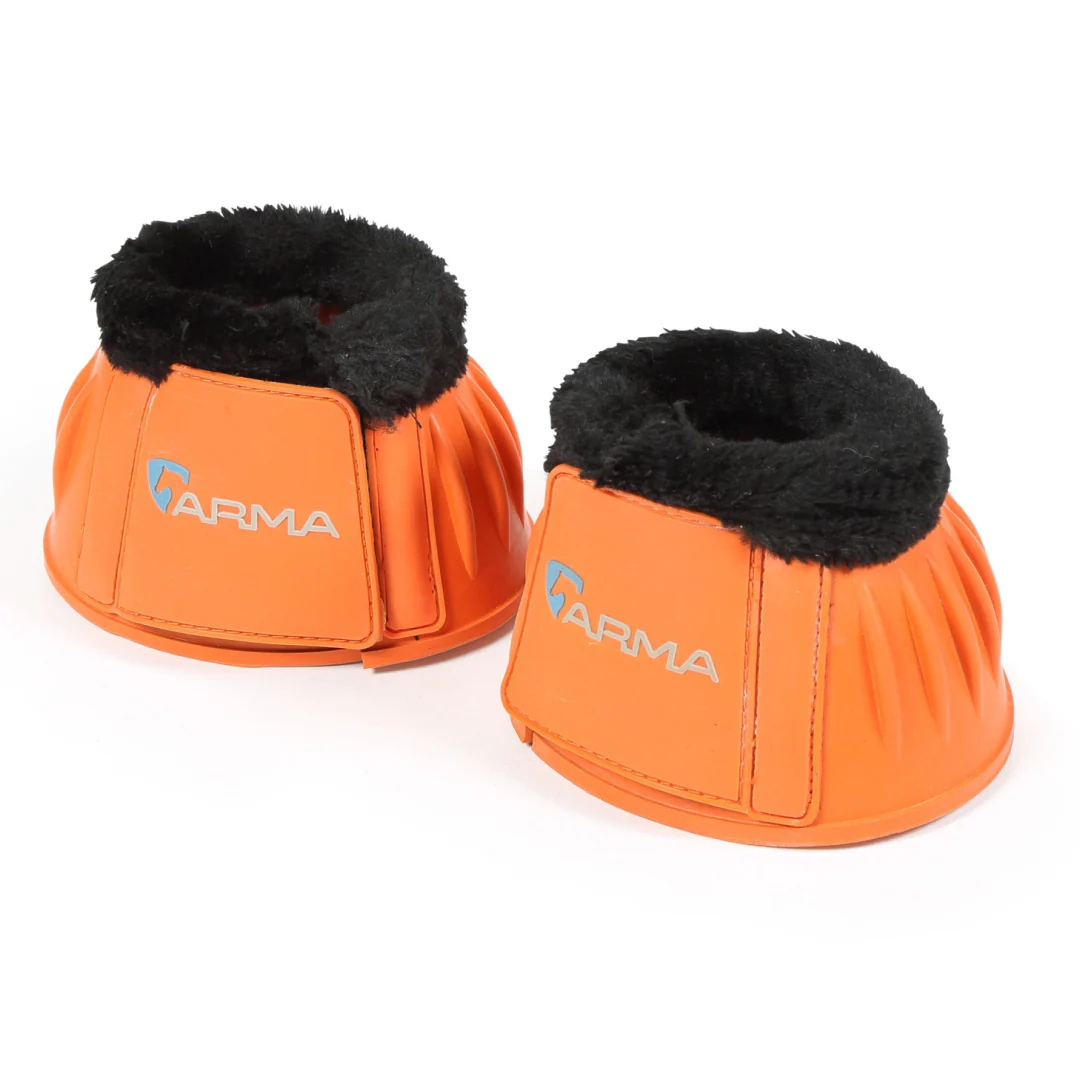 Shires ARMA Fleece Topped Over Reach Boots - Image 8