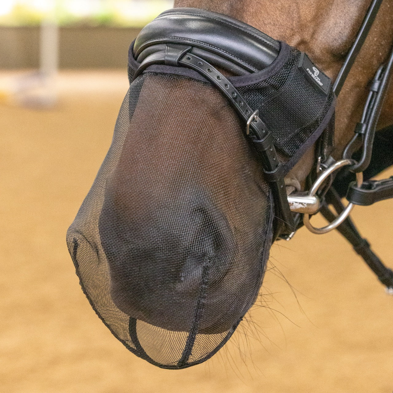 Shires FlyGuard Pro Nose Net - Image 4