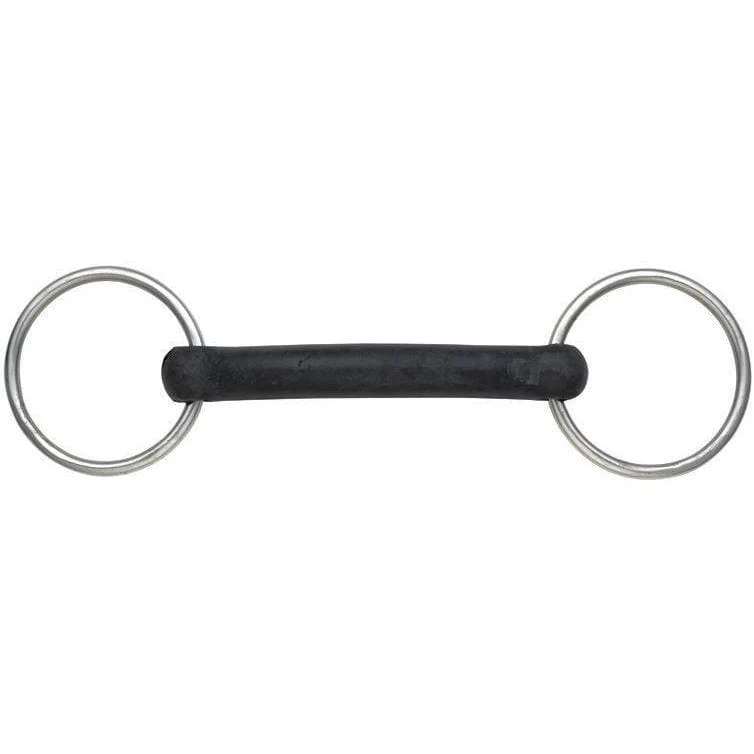Shires Hard Rubber Mouth Snaffle