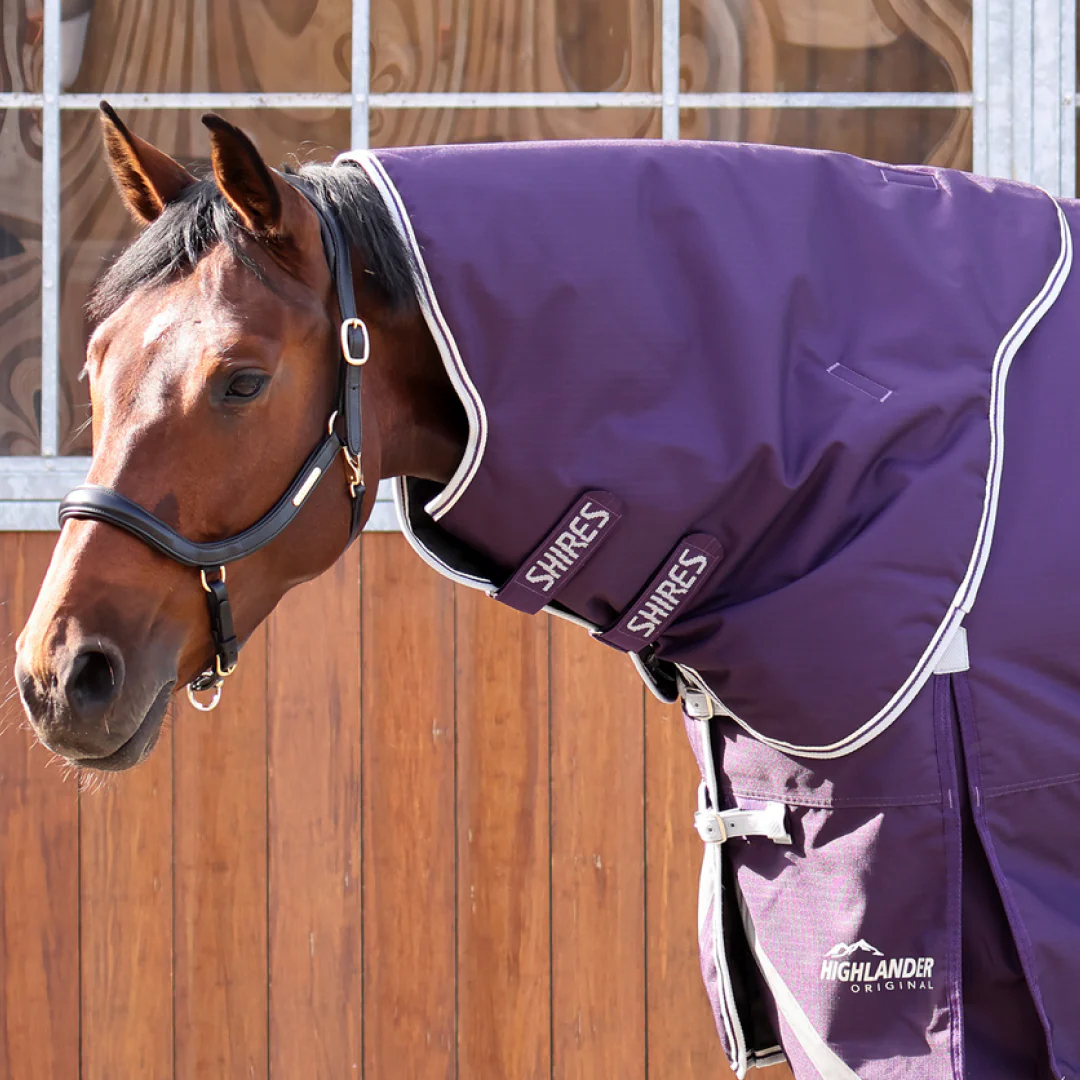 Shires Highlander Original 100g Turnout Neck Cover - Image 7