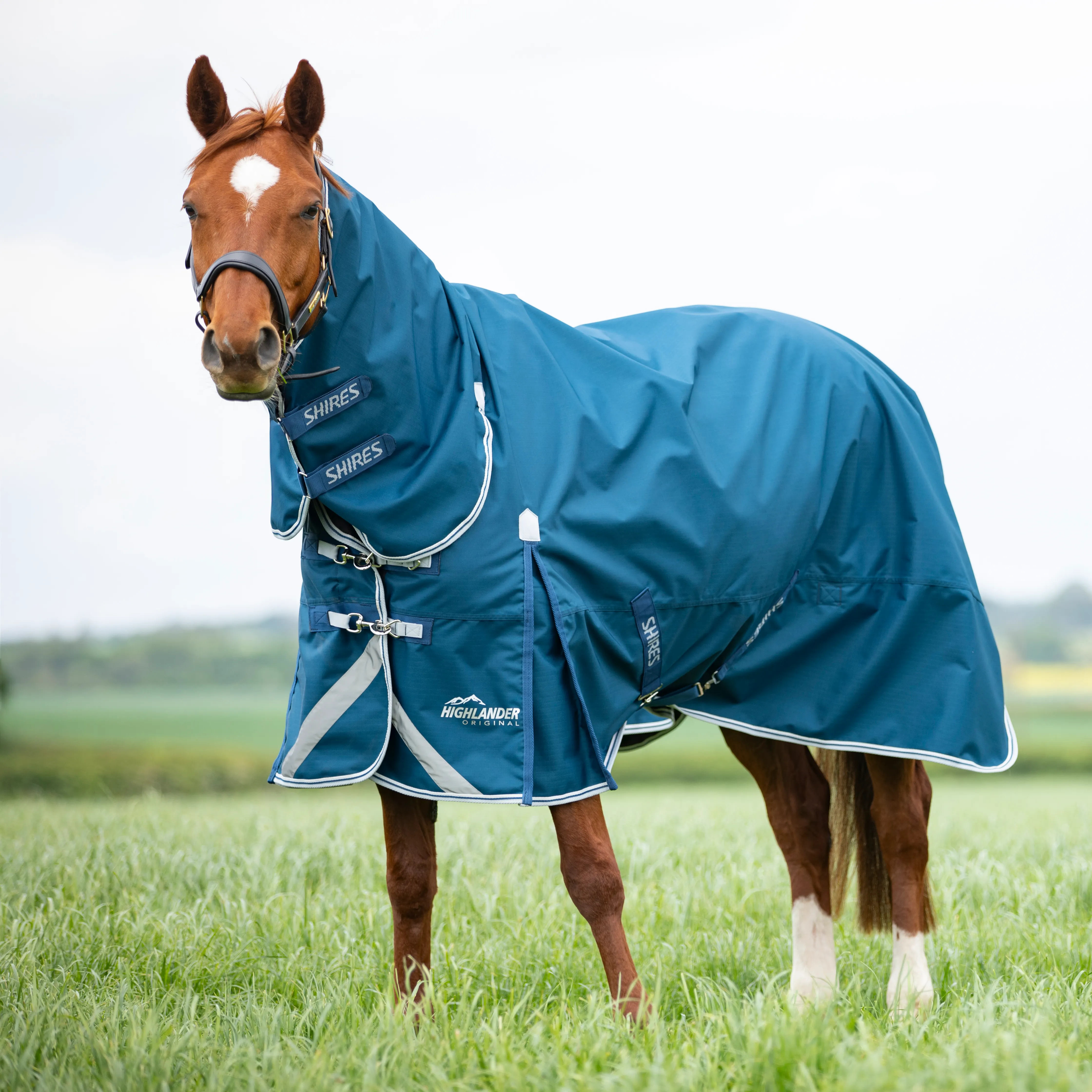 Shires Highlander Original 50 Combo Turnout Rug - Image 2