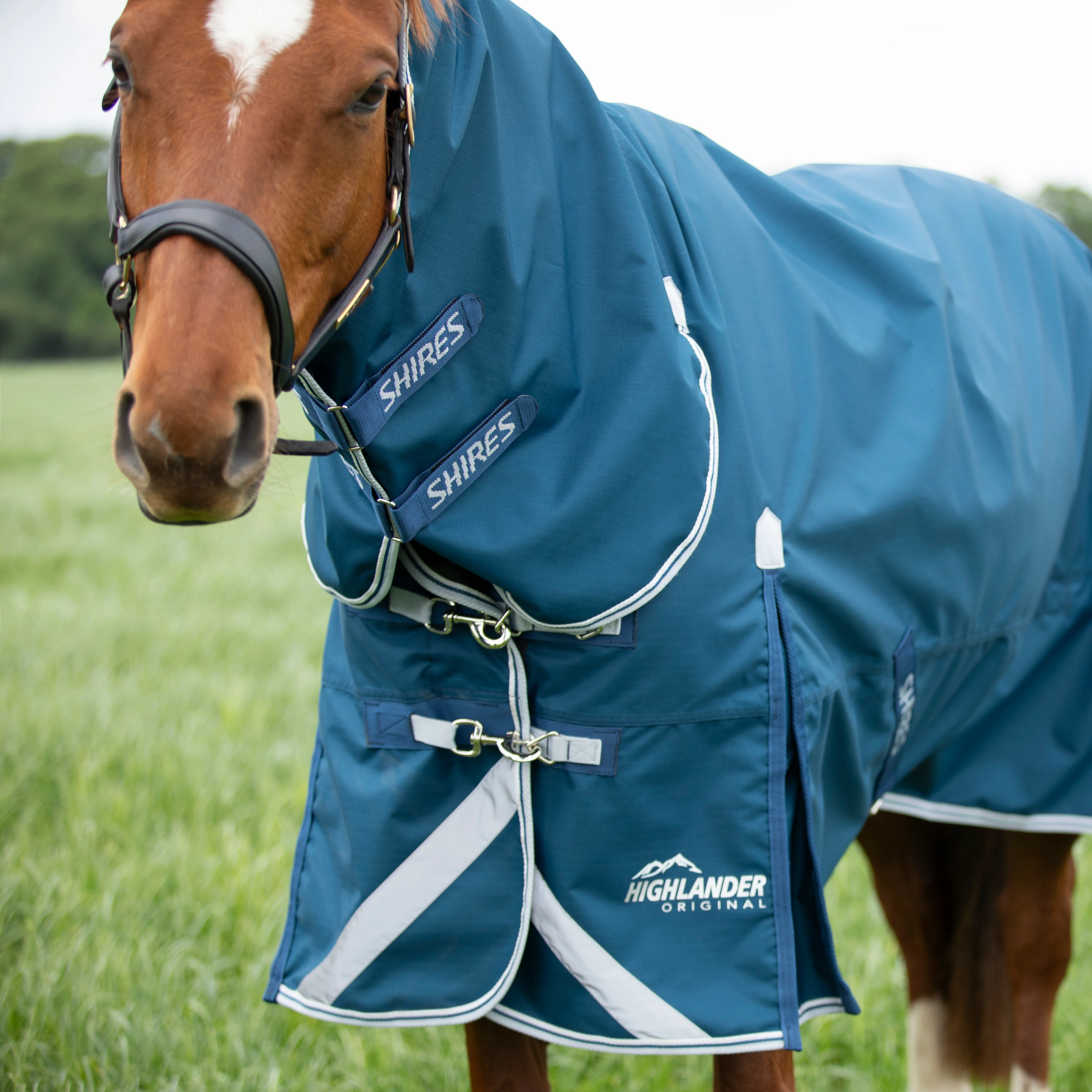 Shires Highlander Original 50 Combo Turnout Rug - Image 3