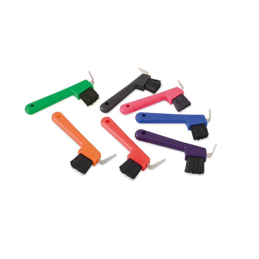 Shires Ezi-Groom Hoof Pick/Brush