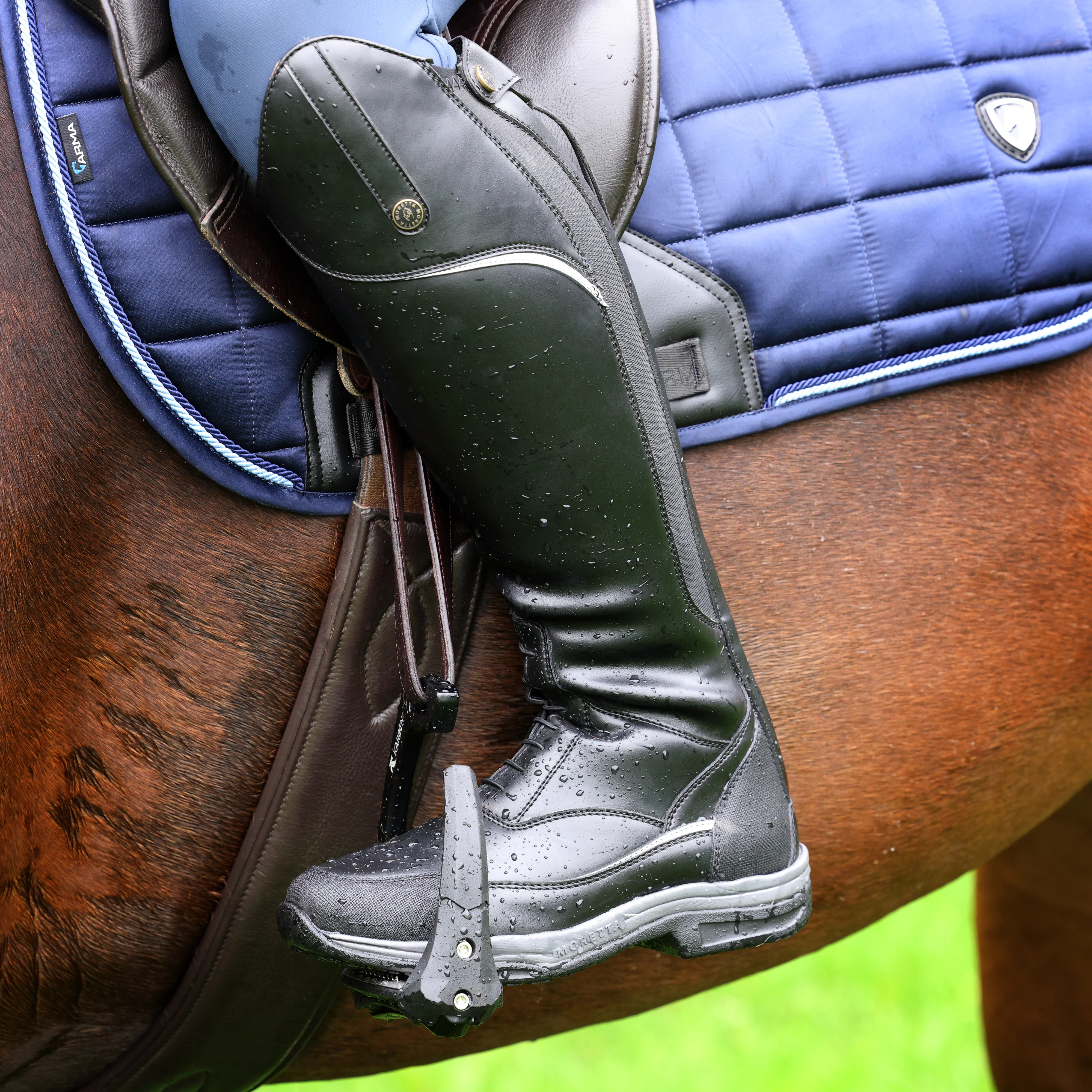Shires Moretta Azzurra XGRIP Long Riding Boots - Image 15