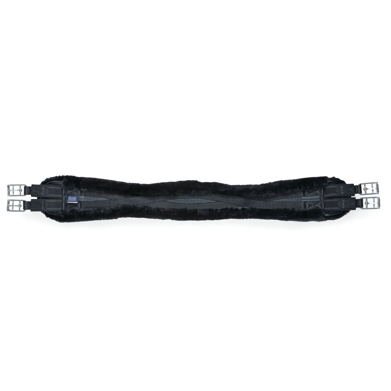 Shires Performance SupaFleece Contour Girth With Elastic