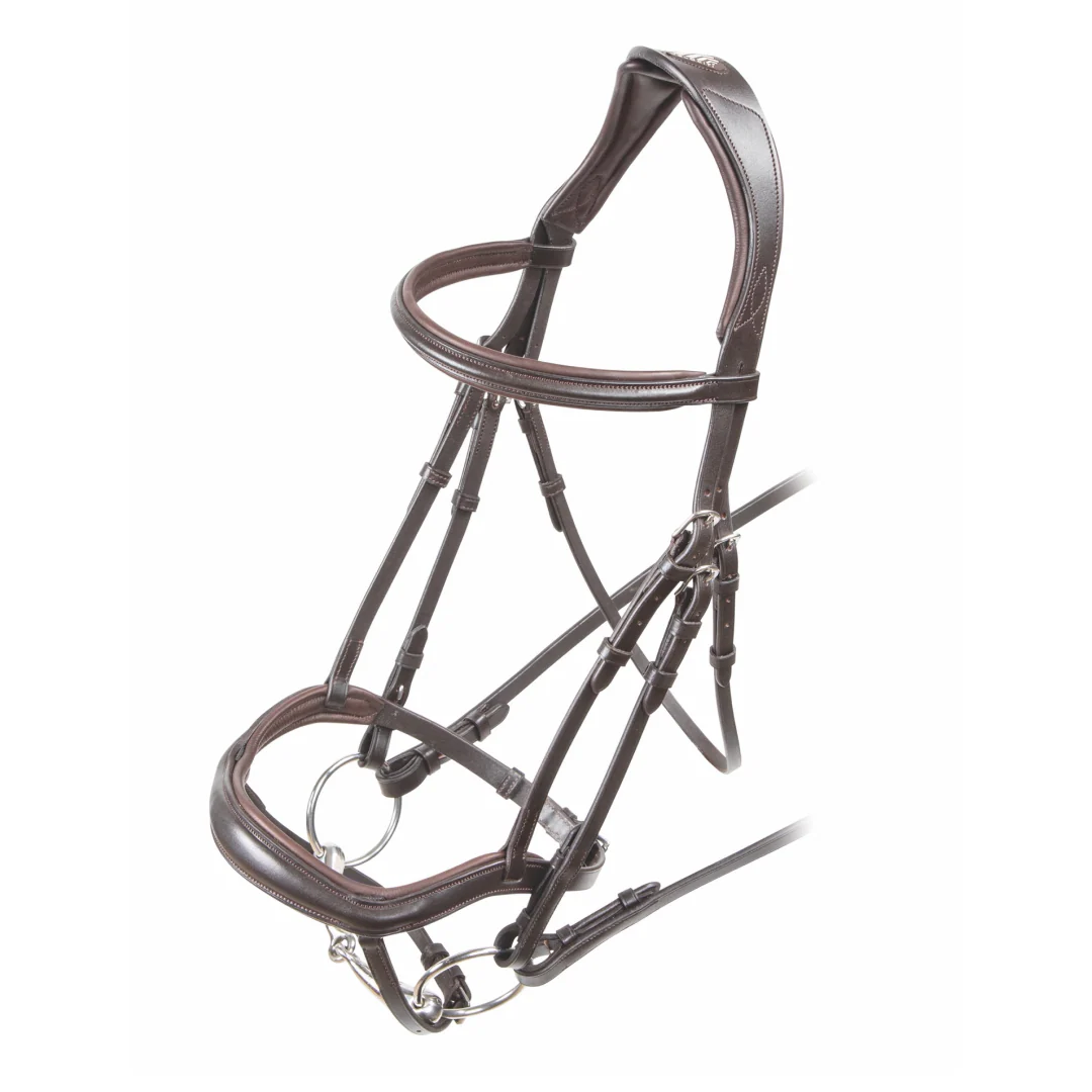 Shires Velociti RAPIDA Ergonomic Flash Bridle - Image 4