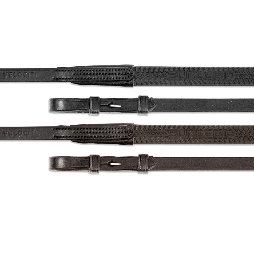 Shires Velociti GARA Tyre Grip Reins - Image 2