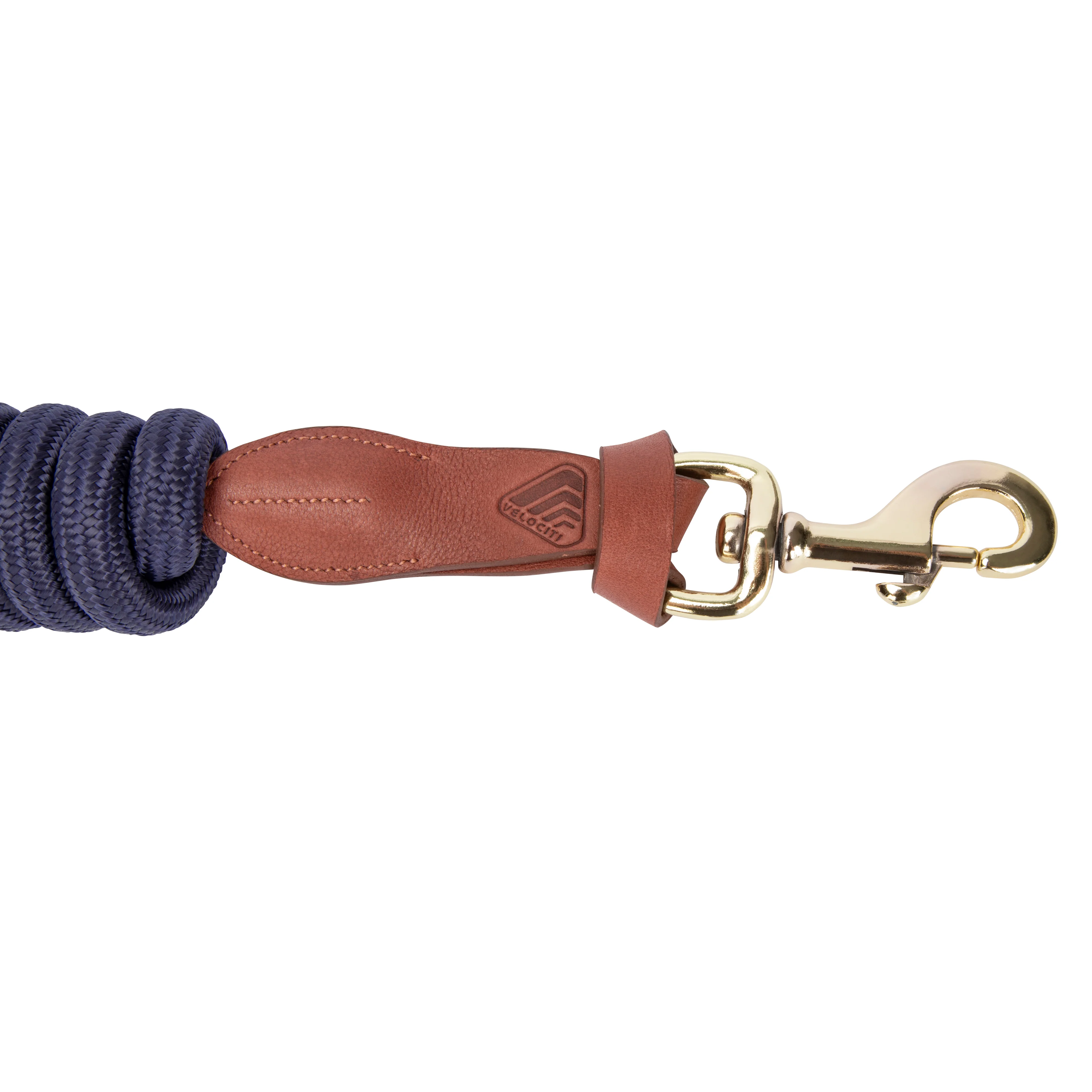 Shires Velociti Lusso Leather Lead Rope - Image 14