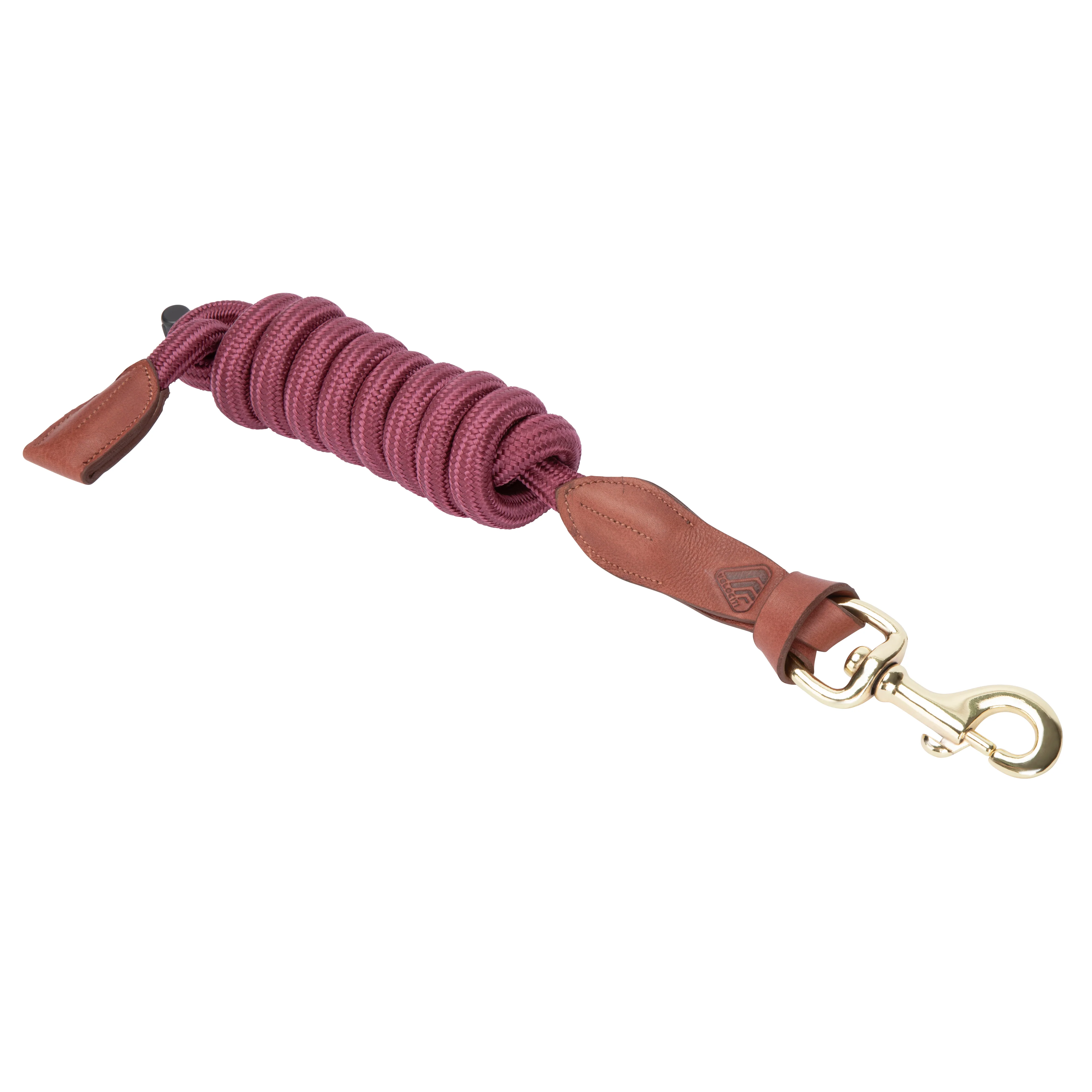 Shires Velociti Lusso Leather Lead Rope - Image 5