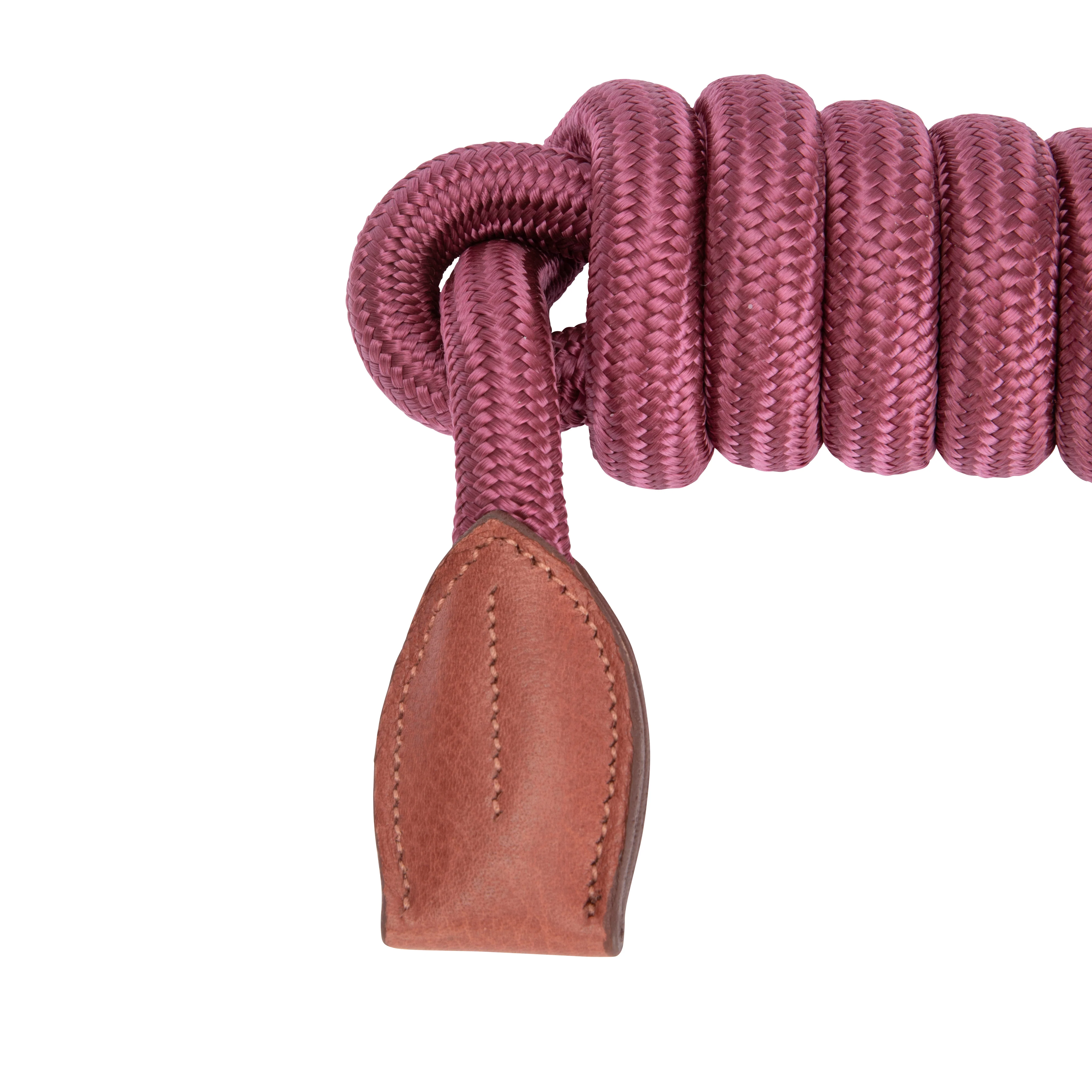Shires Velociti Lusso Leather Lead Rope - Image 6