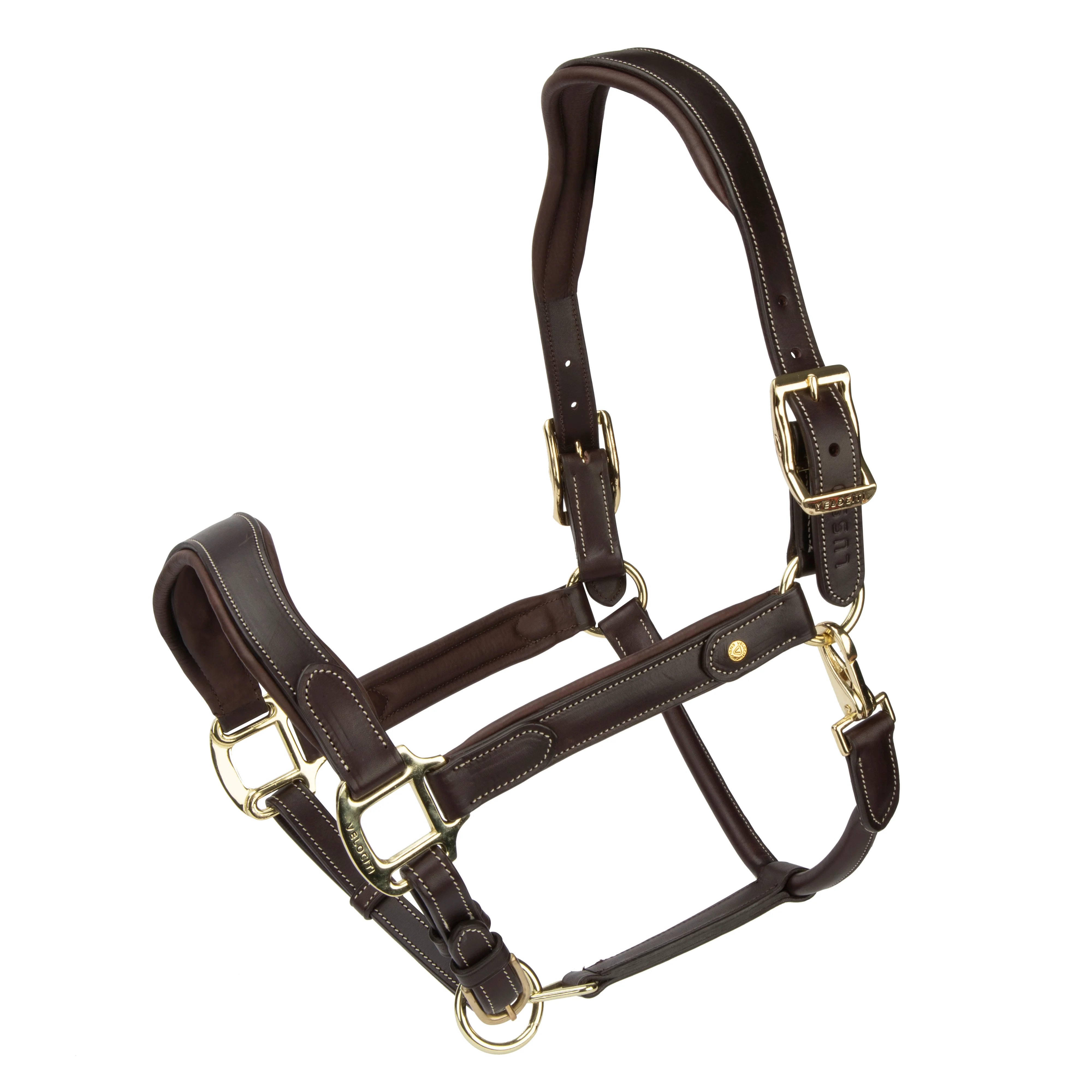 Shires Velociti Lusso Lorca Leather Headcollar - Image 15