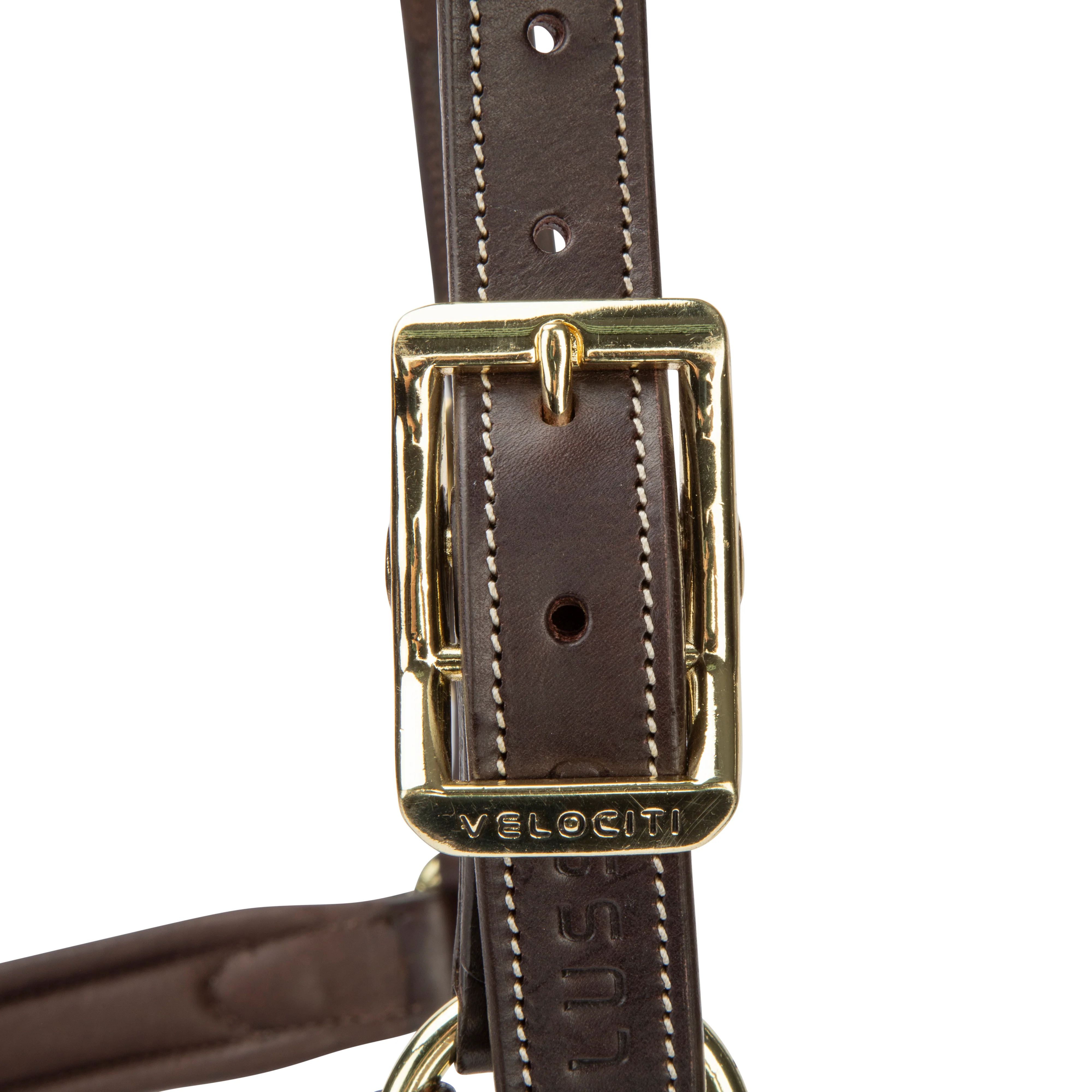 Shires Velociti Lusso Lorca Leather Headcollar - Image 18