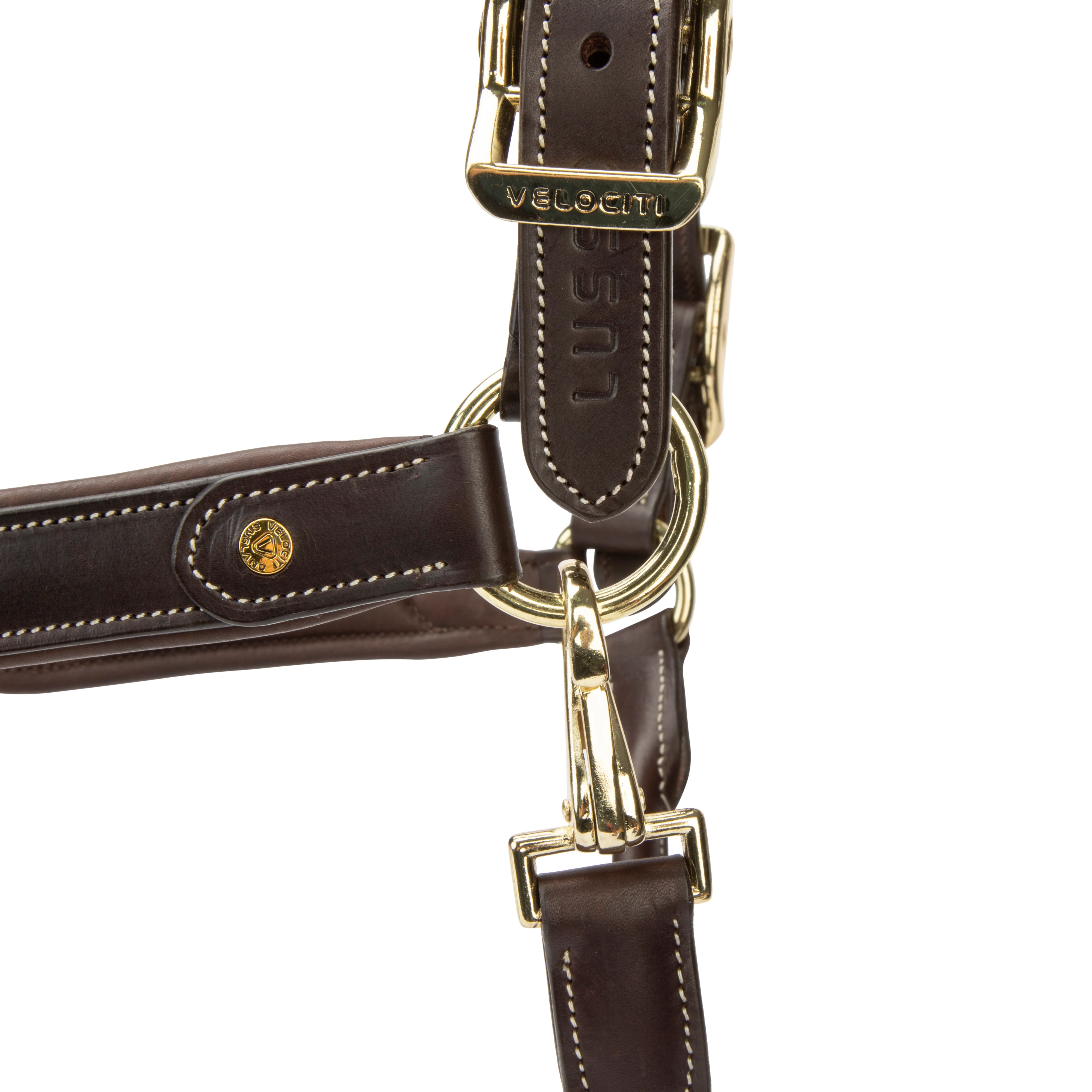 Shires Velociti Lusso Lorca Leather Headcollar - Image 19