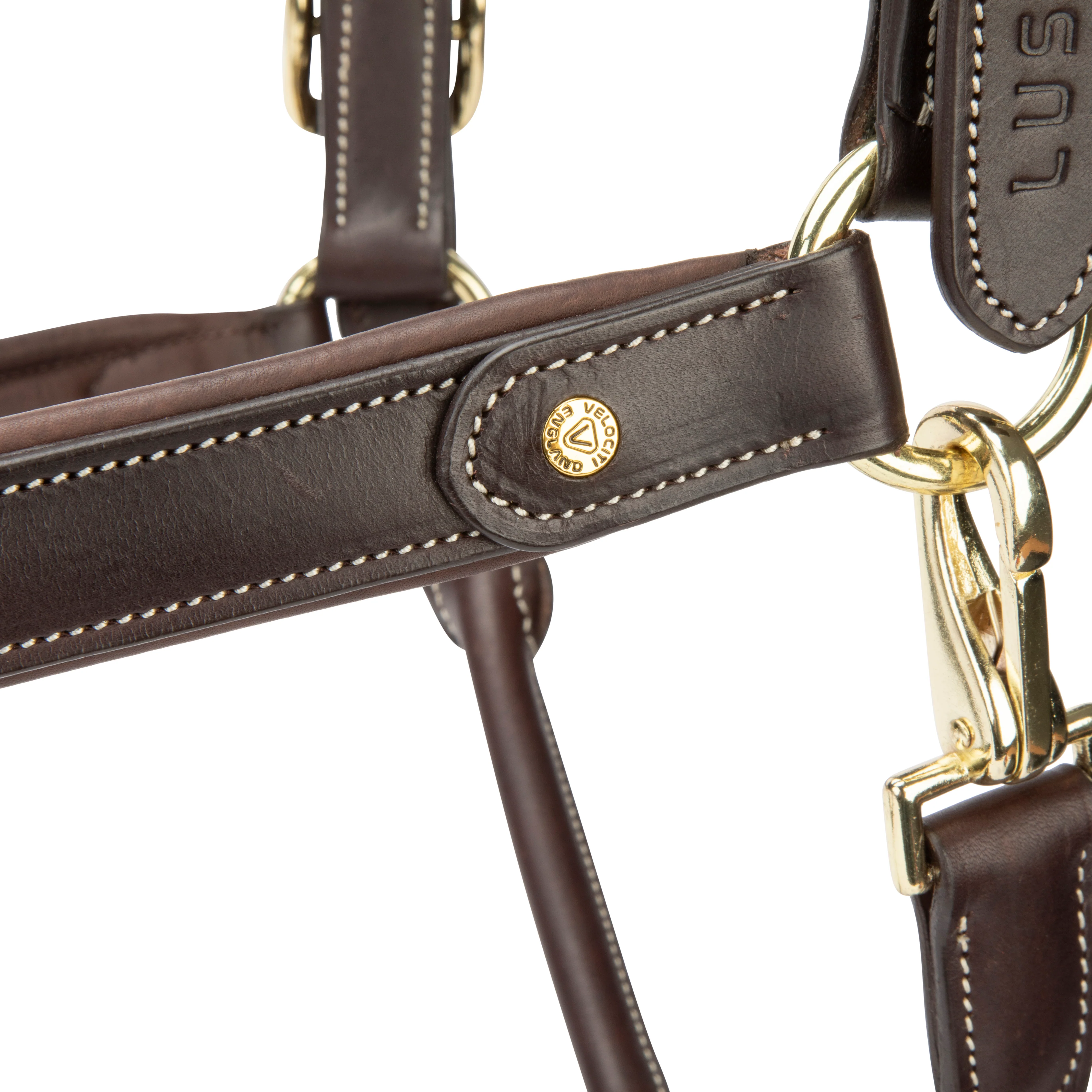 Shires Velociti Lusso Lorca Leather Headcollar - Image 25