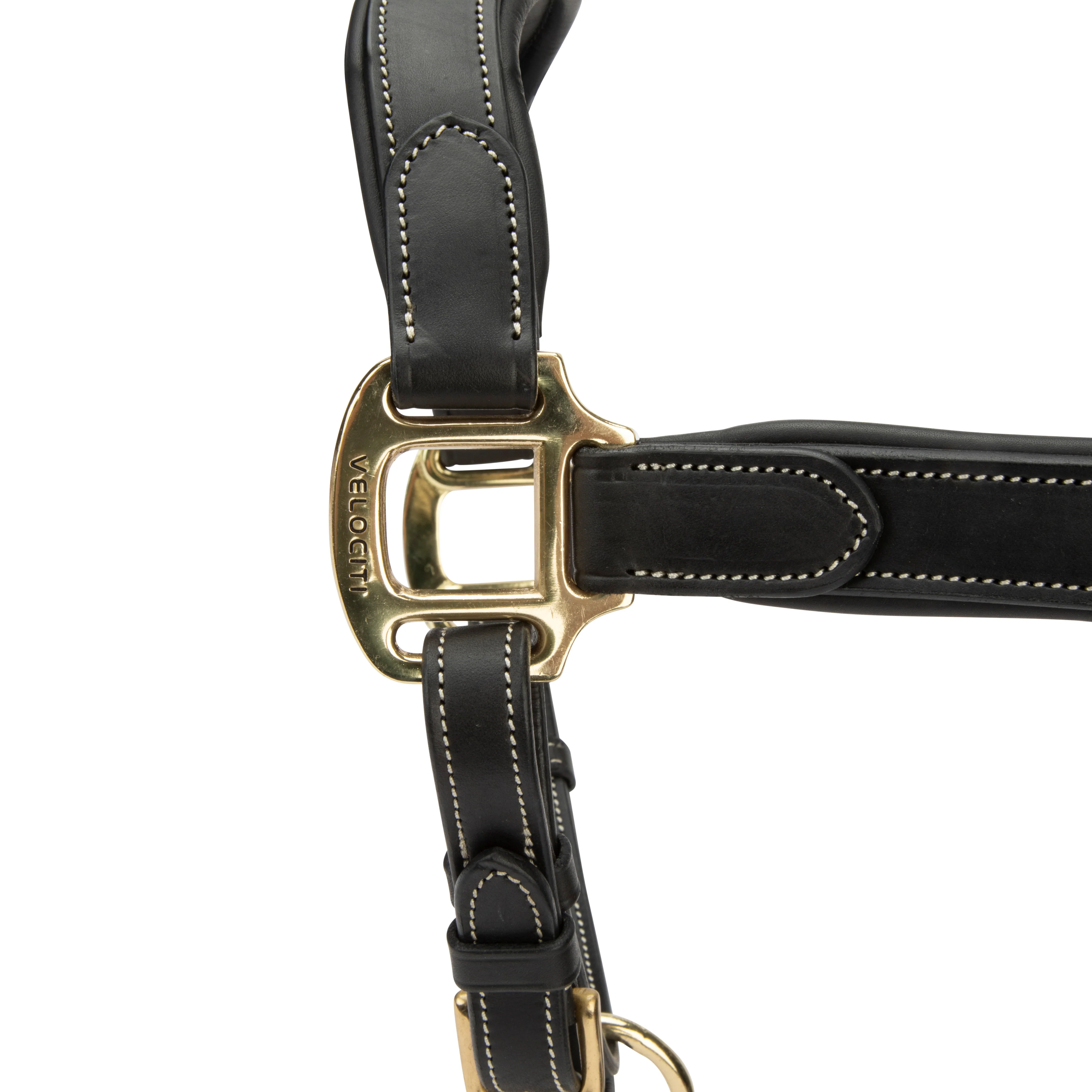 Shires Velociti Lusso Lorca Leather Headcollar - Image 6