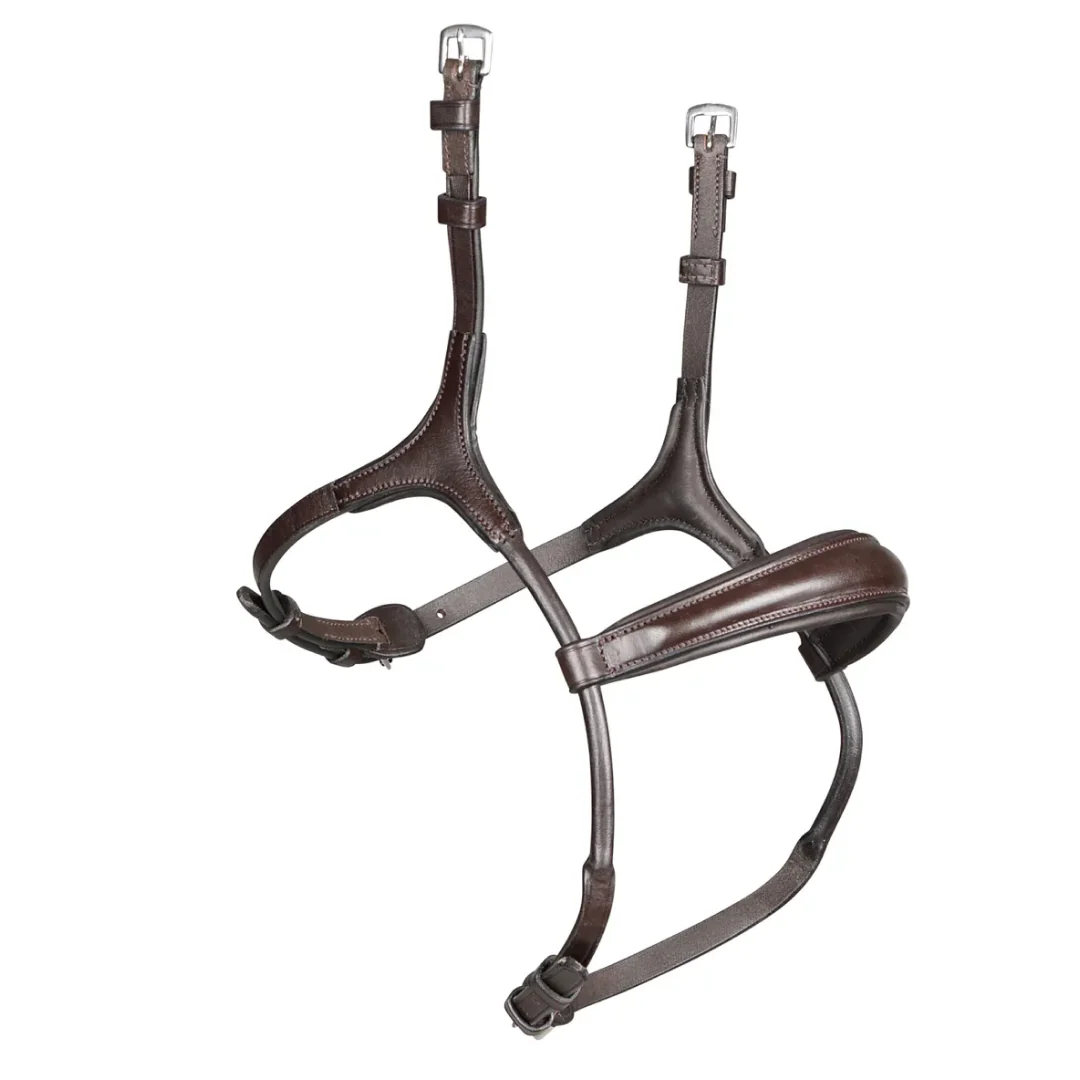 Shires Velociti Lusso Rolled Padded Cavesson Noseband - Image 2