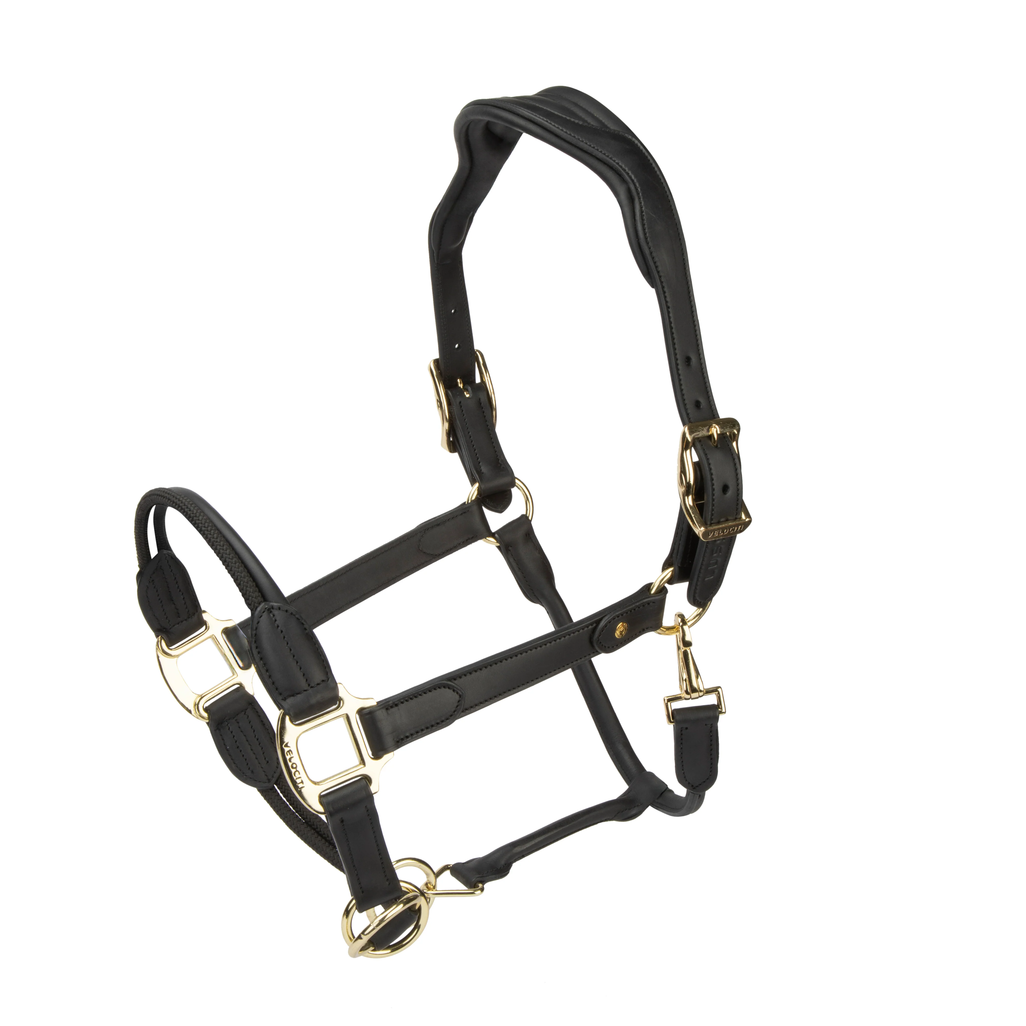 Shires Velociti Lusso Soria Leather Headcollar