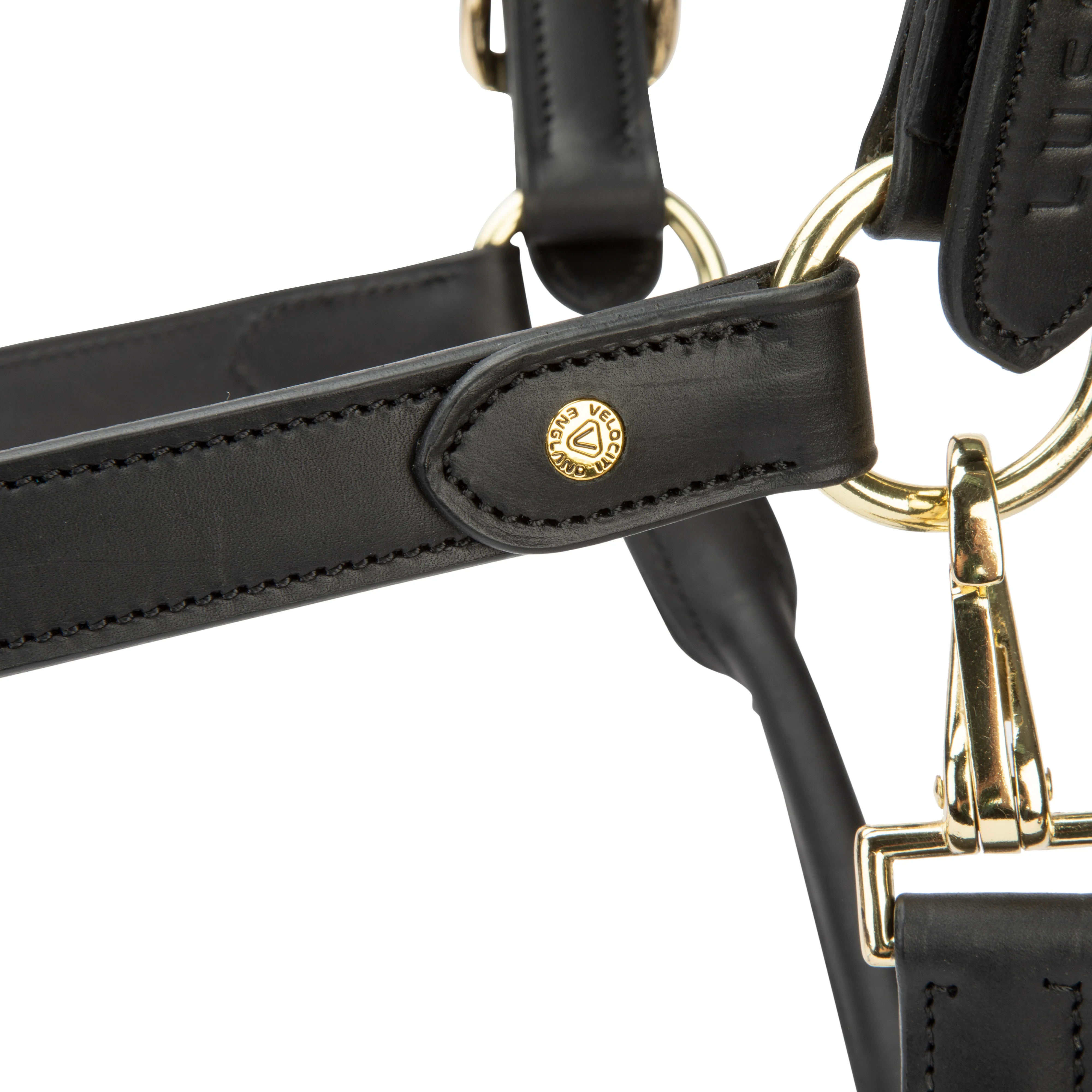 Shires Velociti Lusso Soria Leather Headcollar - Image 8