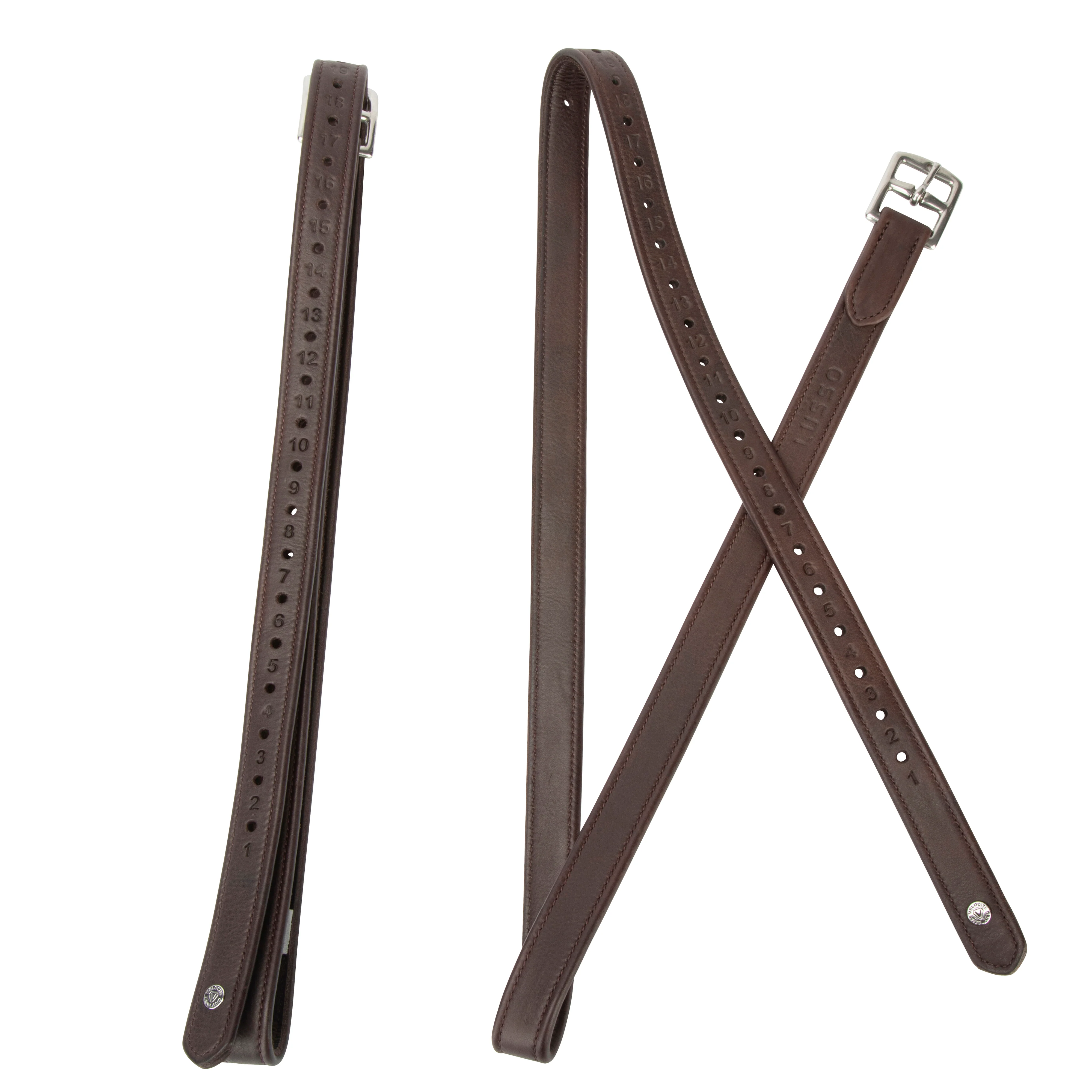 Shires Velociti Lusso Wrapped Stirrup Leathers - Image 7