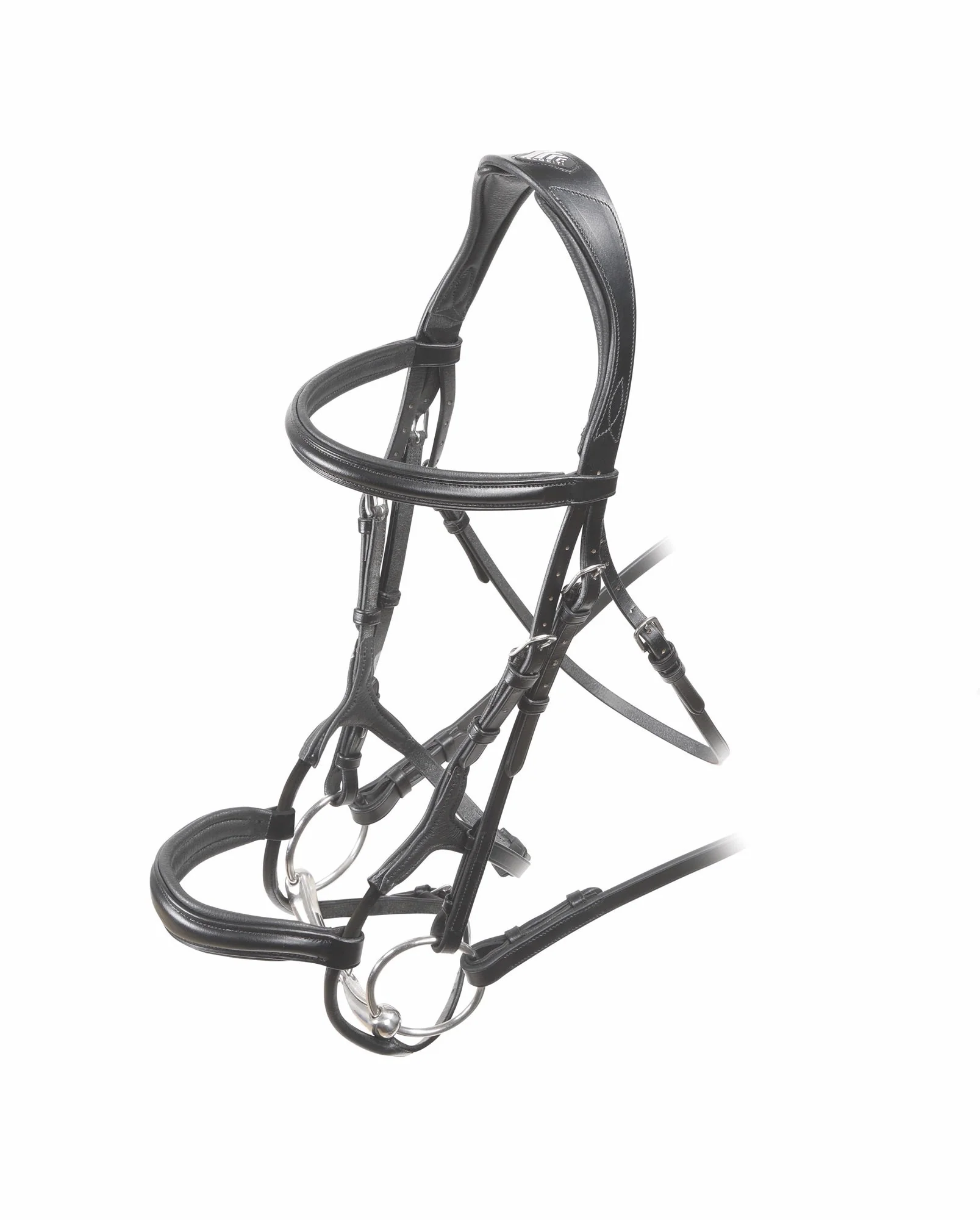 Shires Velociti RAPIDA Rolled Padded Cavesson Bridle - Image 4