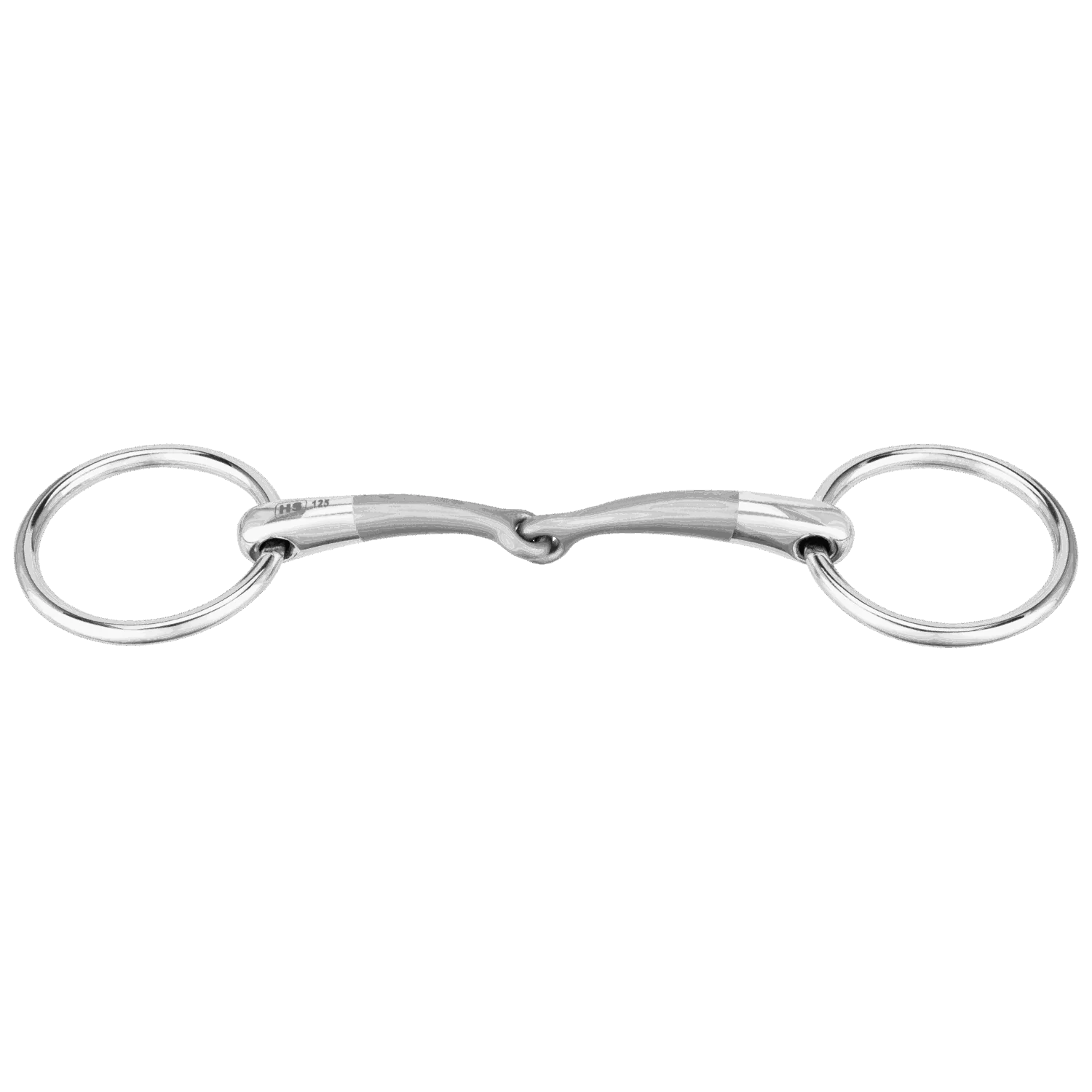 Sprenger Satinox Bradoon 14mm Stainless Steel Single Jointed 55mm Ring