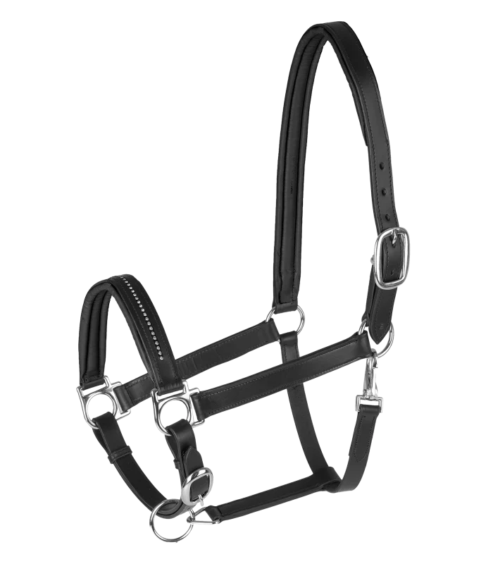 STAR Diamond Leather Halter