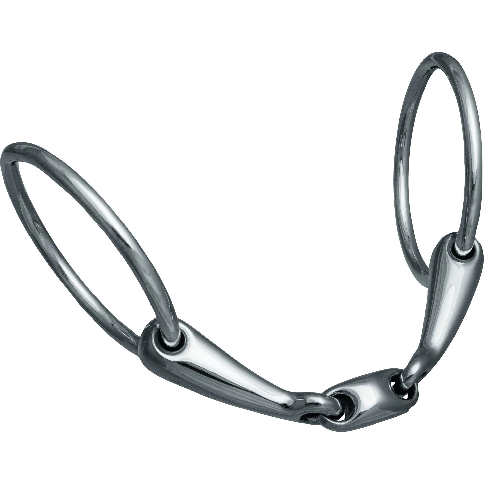Stubben 2222 Loose Ring Stainless Steel Double Broken Snaffle - Image 2
