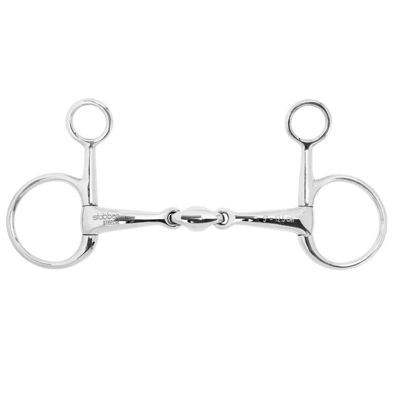 Stubben 2235 Baucher Stainless Steel Double Broken Bit - Image 2