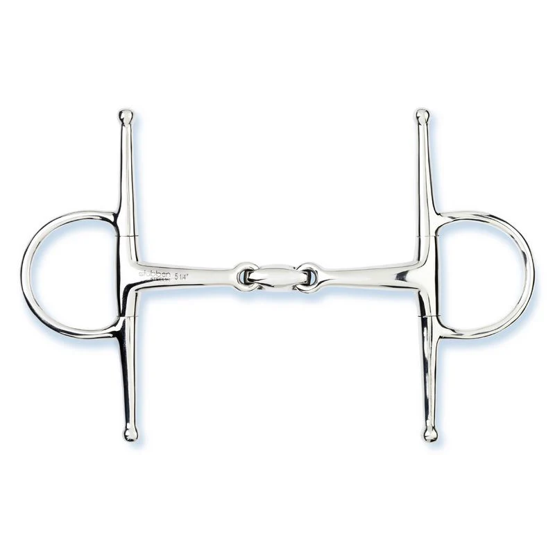 Stubben 2271 Easy Control Double Broken Stainless Steel Full Cheek Snaffle - Image 2