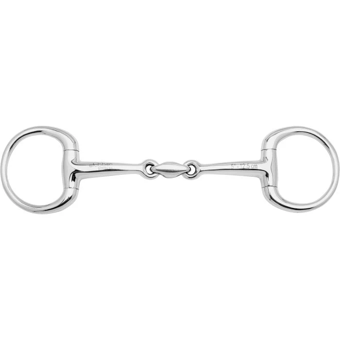 Stubben 2434 Egg Butt Bradoon Stainless Steel Single Jointed Bit