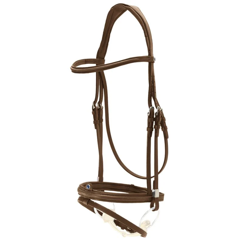 Stubben 2700 Pro-Jump Combined Noseband Snaffle Bridle - Image 4