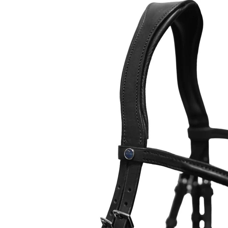 Stubben 2700 Pro-Jump Mexican Noseband Snaffle Bridle - Image 2