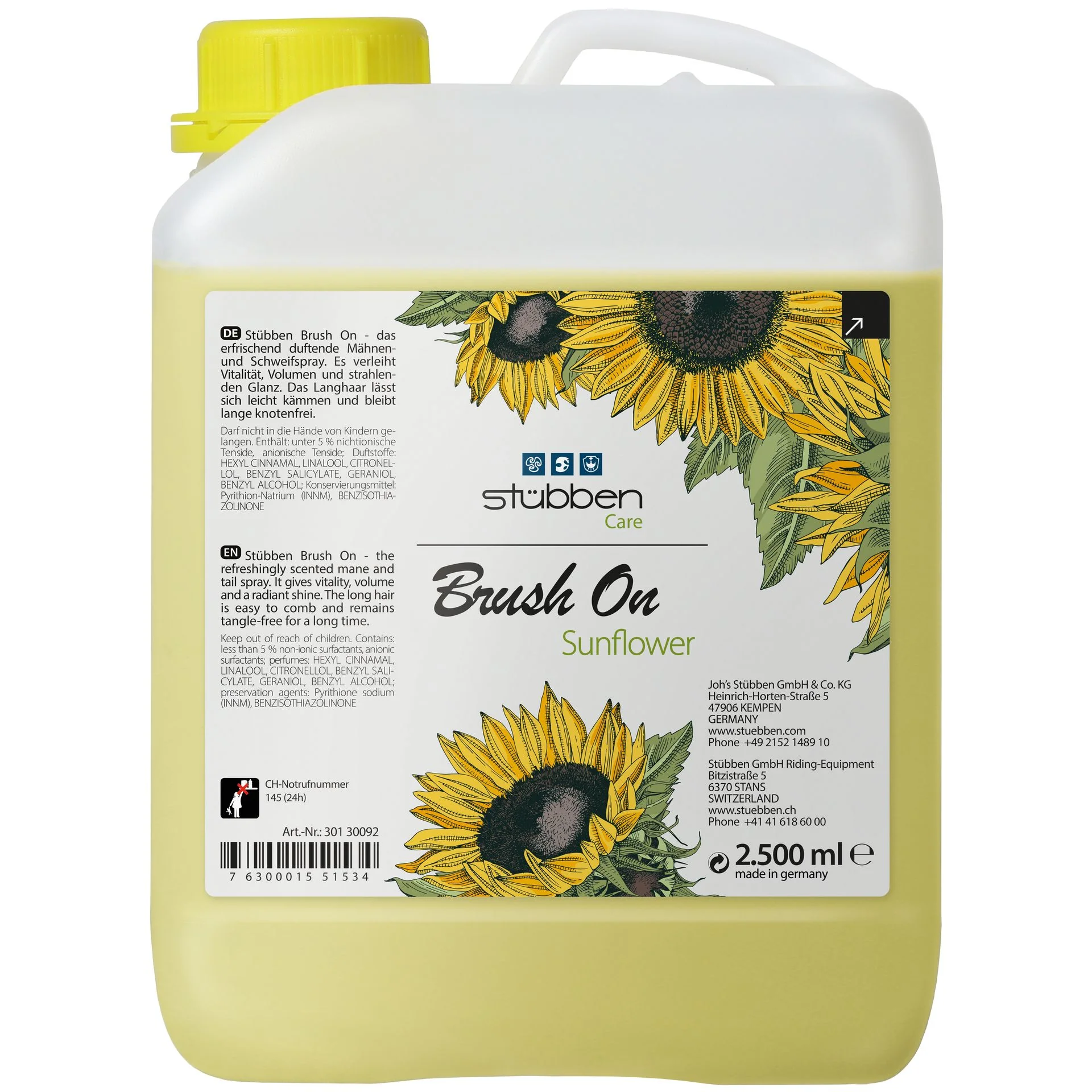 Stubben Brush on Refill Sunflower - Image 2