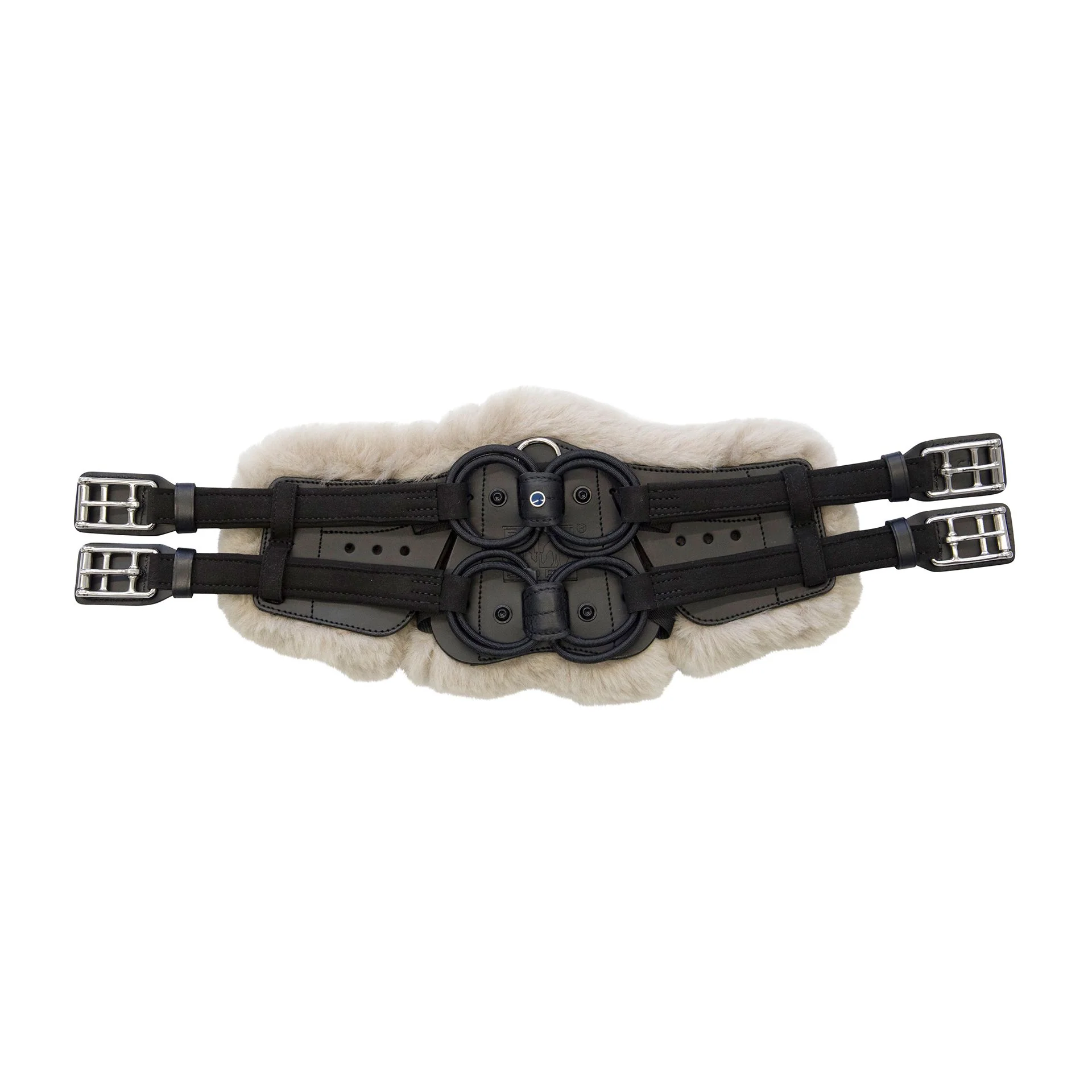 Stubben Equi-Soft® Saddle Girth with Cover - Black - Image 6