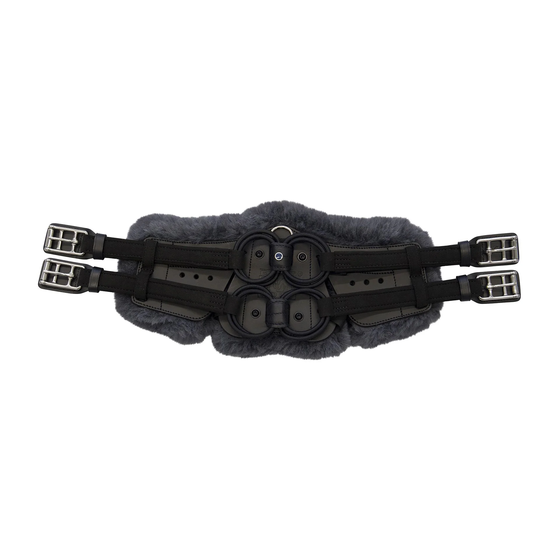 Stubben Equi-Soft® Short Saddle Girth with Cover - Black - Image 4